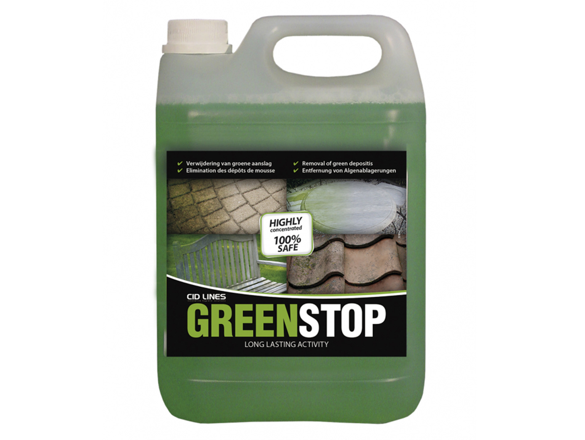 Démoussage de surfaces 10Kg GREENSTOP