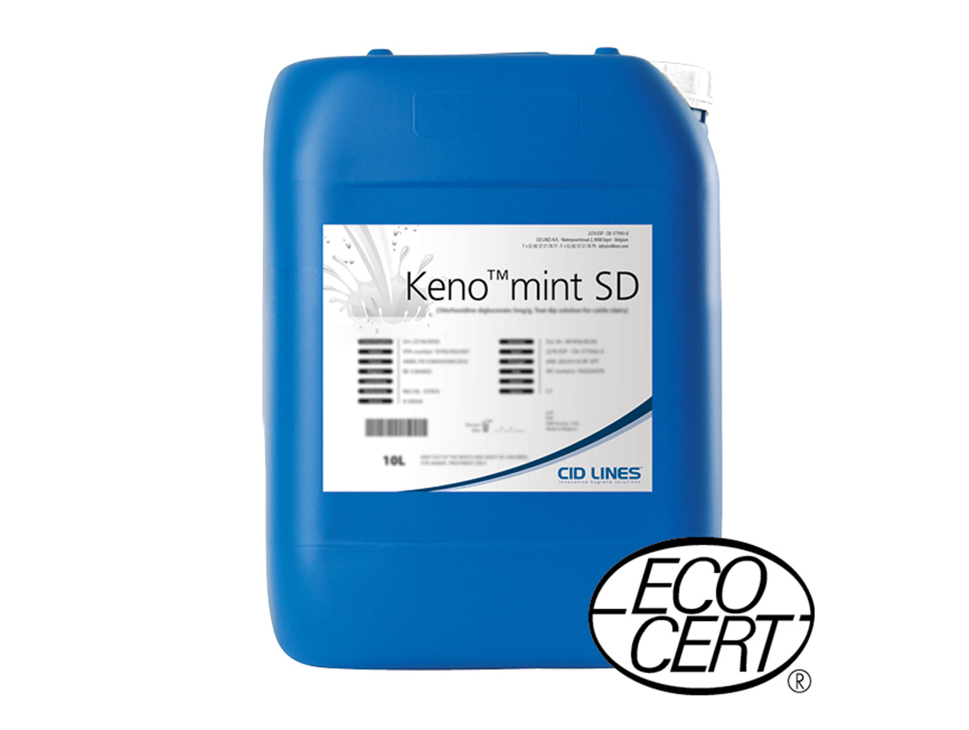 Pulvérisation trayons CID LINES kenomint sd bio 20L