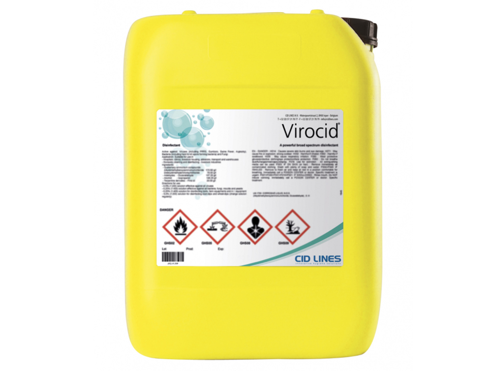 Désinfectant CID LINES virocid 10L