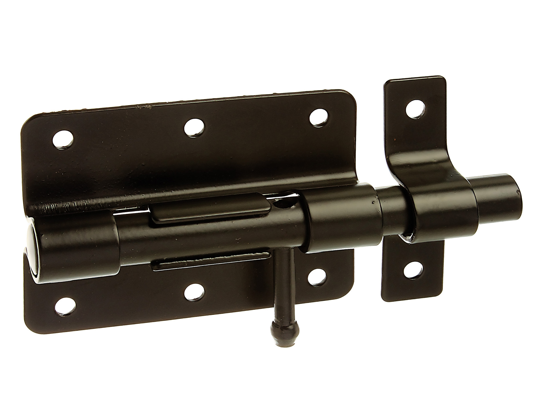 Verrou de box bouton noir 116mm ø11,5mm GAH ALBERTS