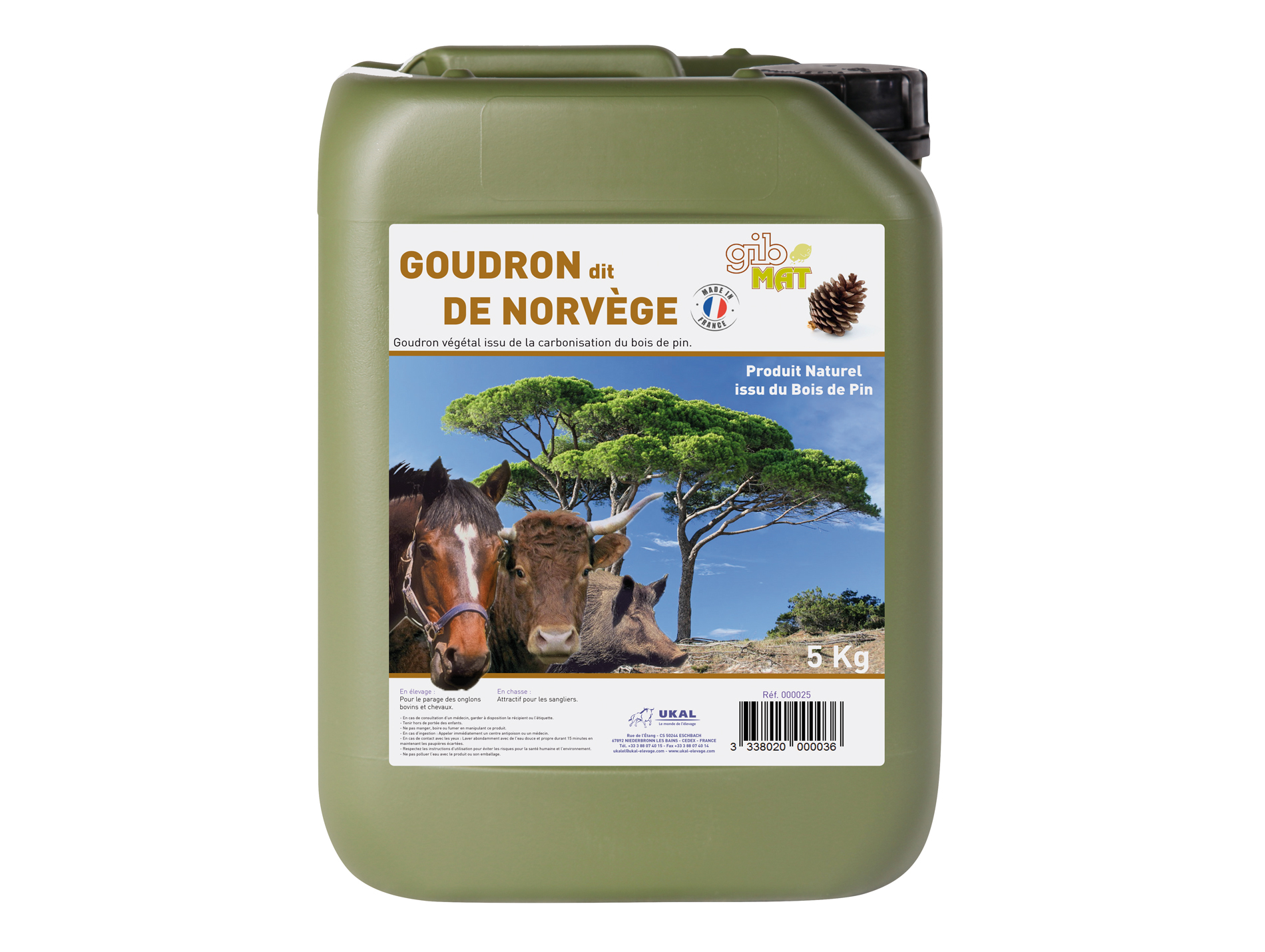 Goudron norvège SEPTICARE végétal 5kg