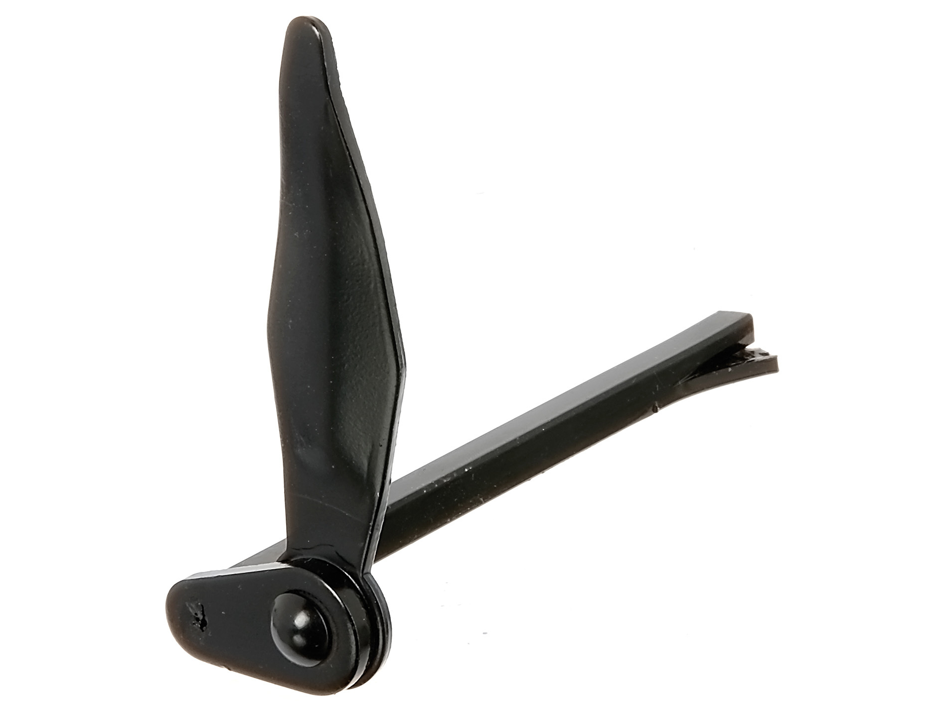 Arrêt de volet type Marseillais noir à bétonner 130mm GAH ALBERTS