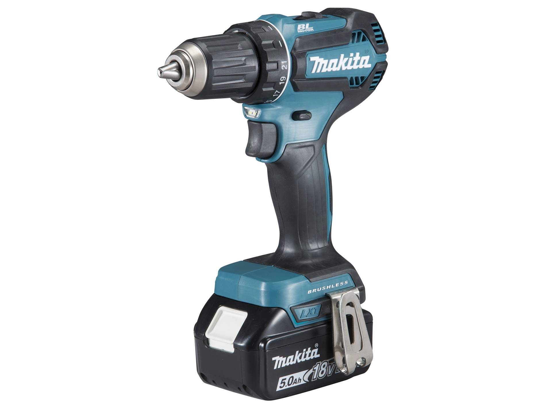Perceuse visseuse sans fil 18V 5Ah BL1850B MAKITA