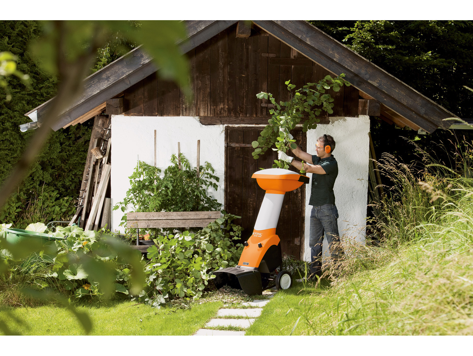 Broyeur de jardin électrique STIHL GHE 355 Ø35mm