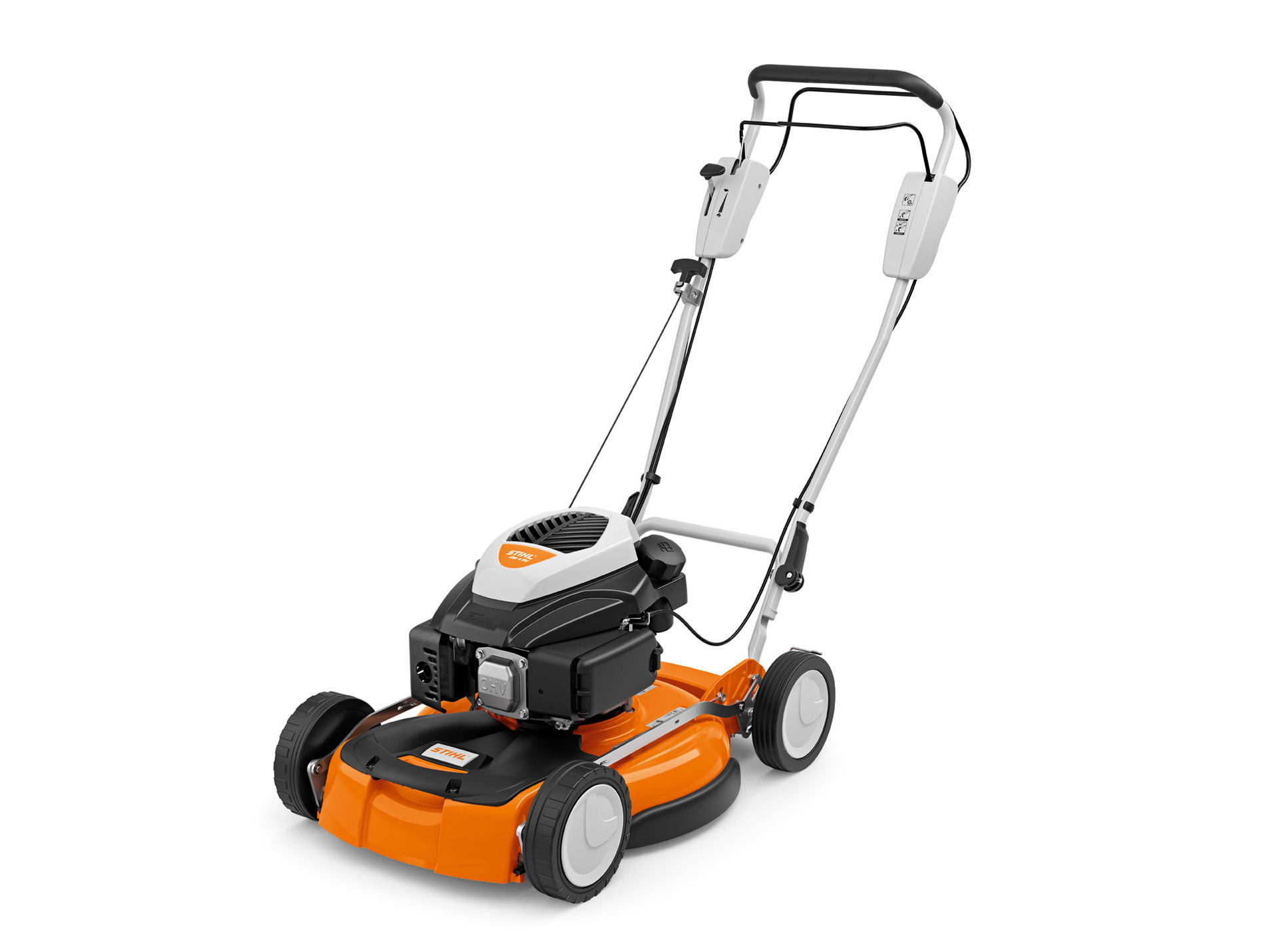 Tondeuse tractée thermique STIHL RM 4 RV l.53cm 149cm³
