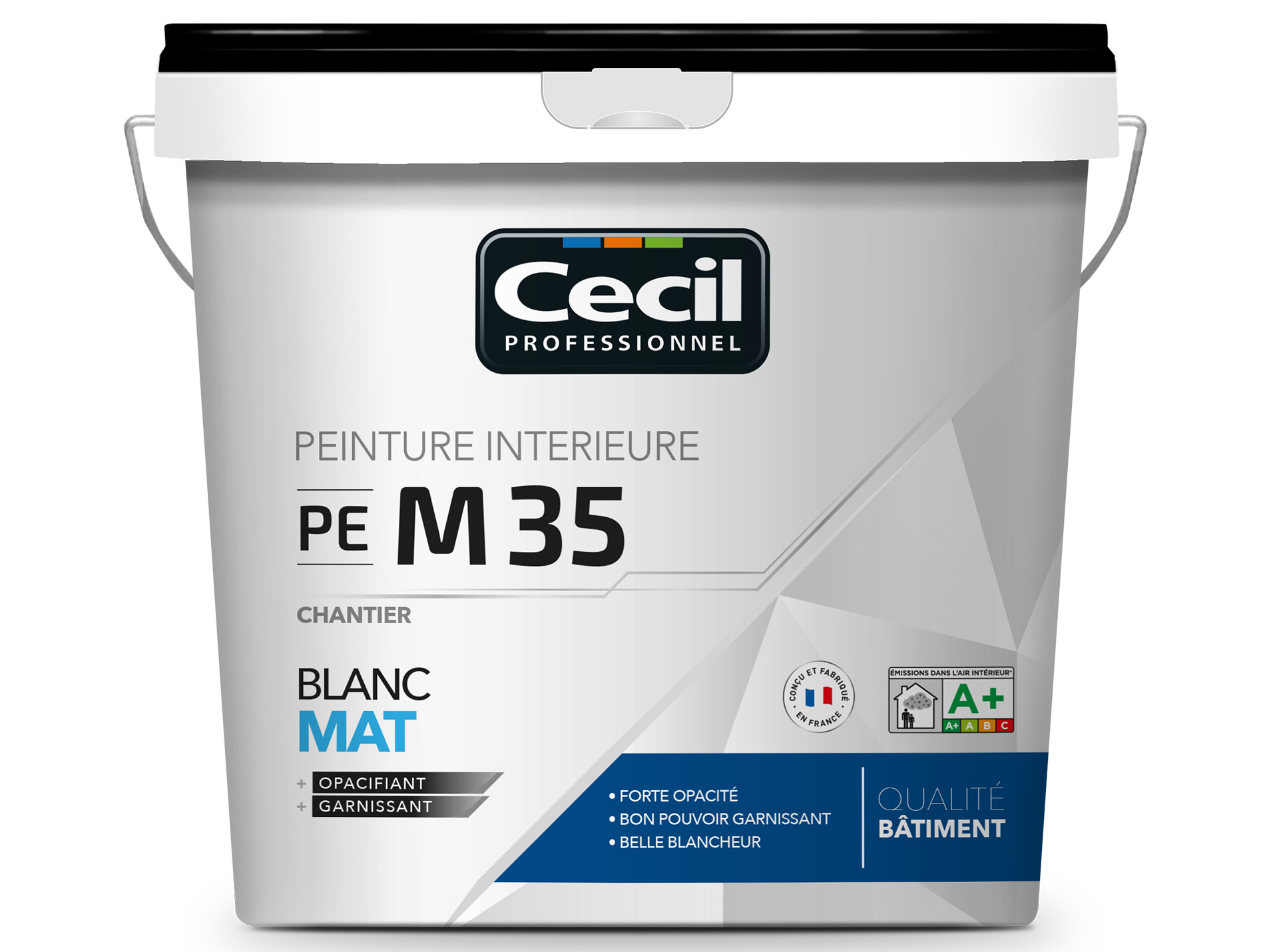 Peinture intérieure CECILPRO Blanc mat 15L