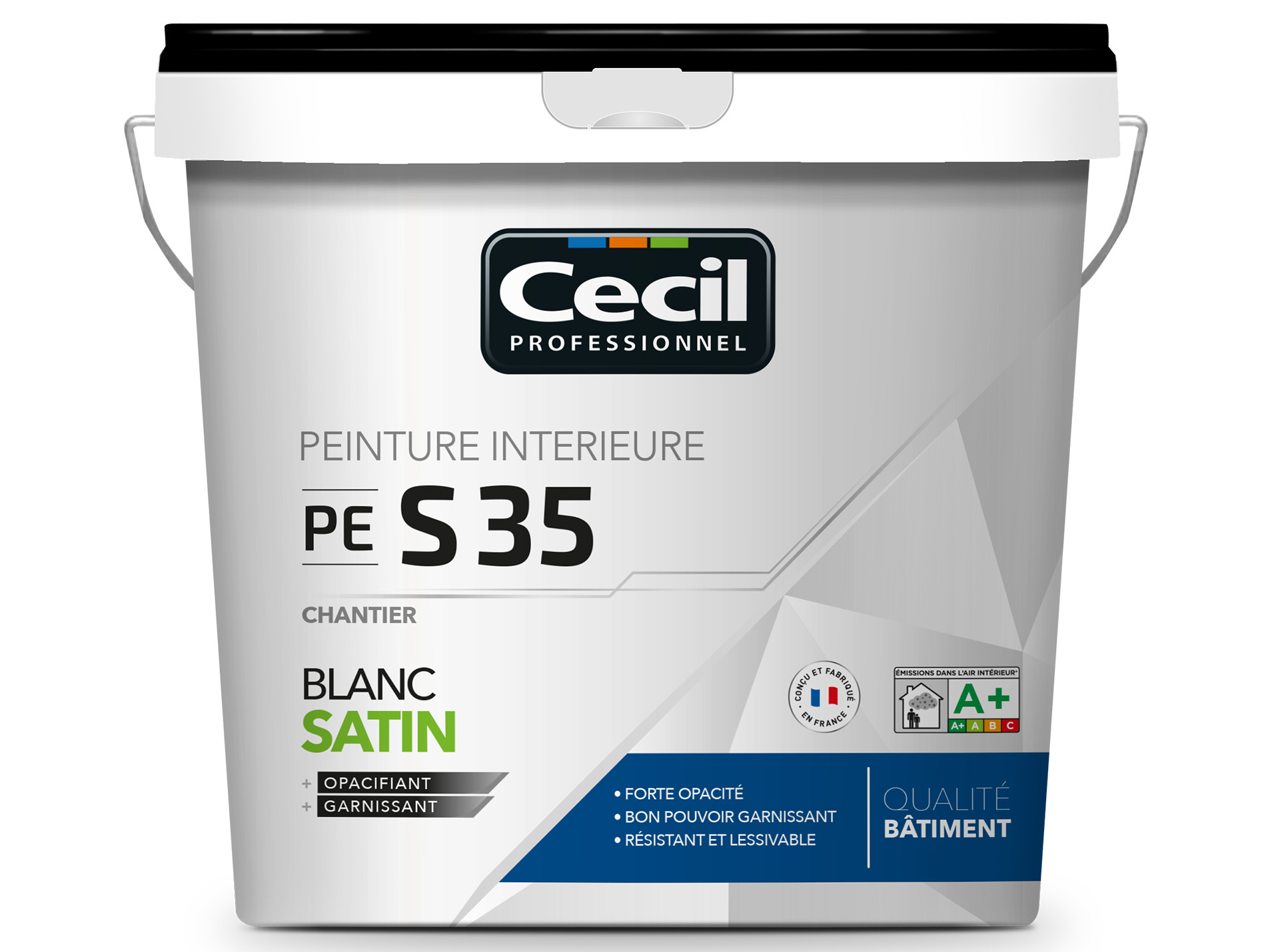Peinture intérieure CECILPRO Blanc satin 15L