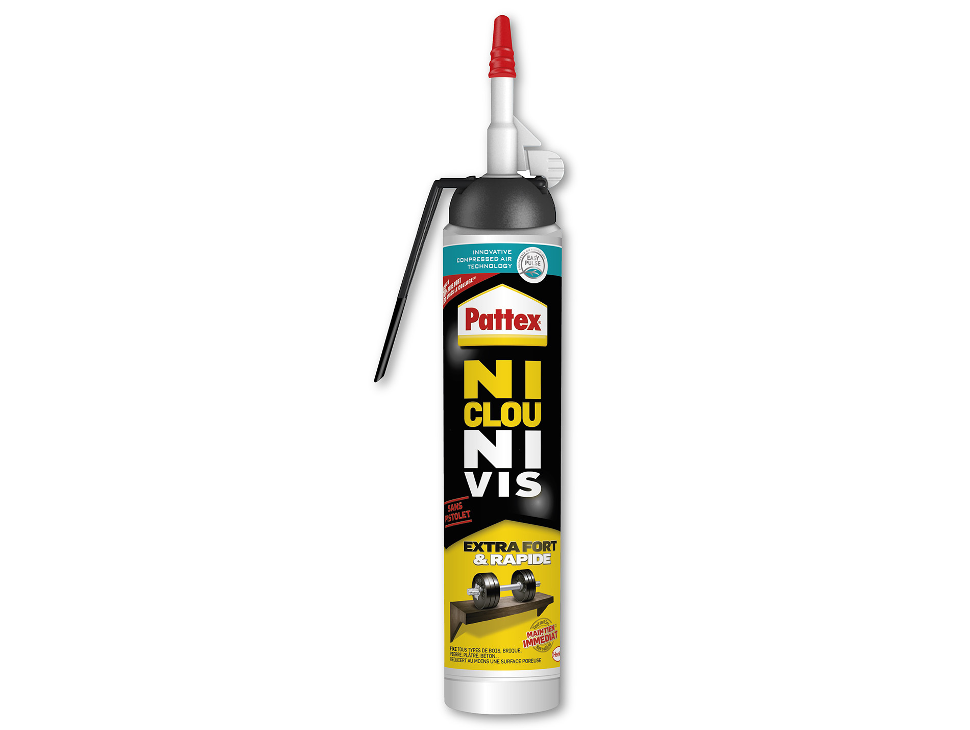 Colle ni clou ni vis extra fort PATTEX 266g