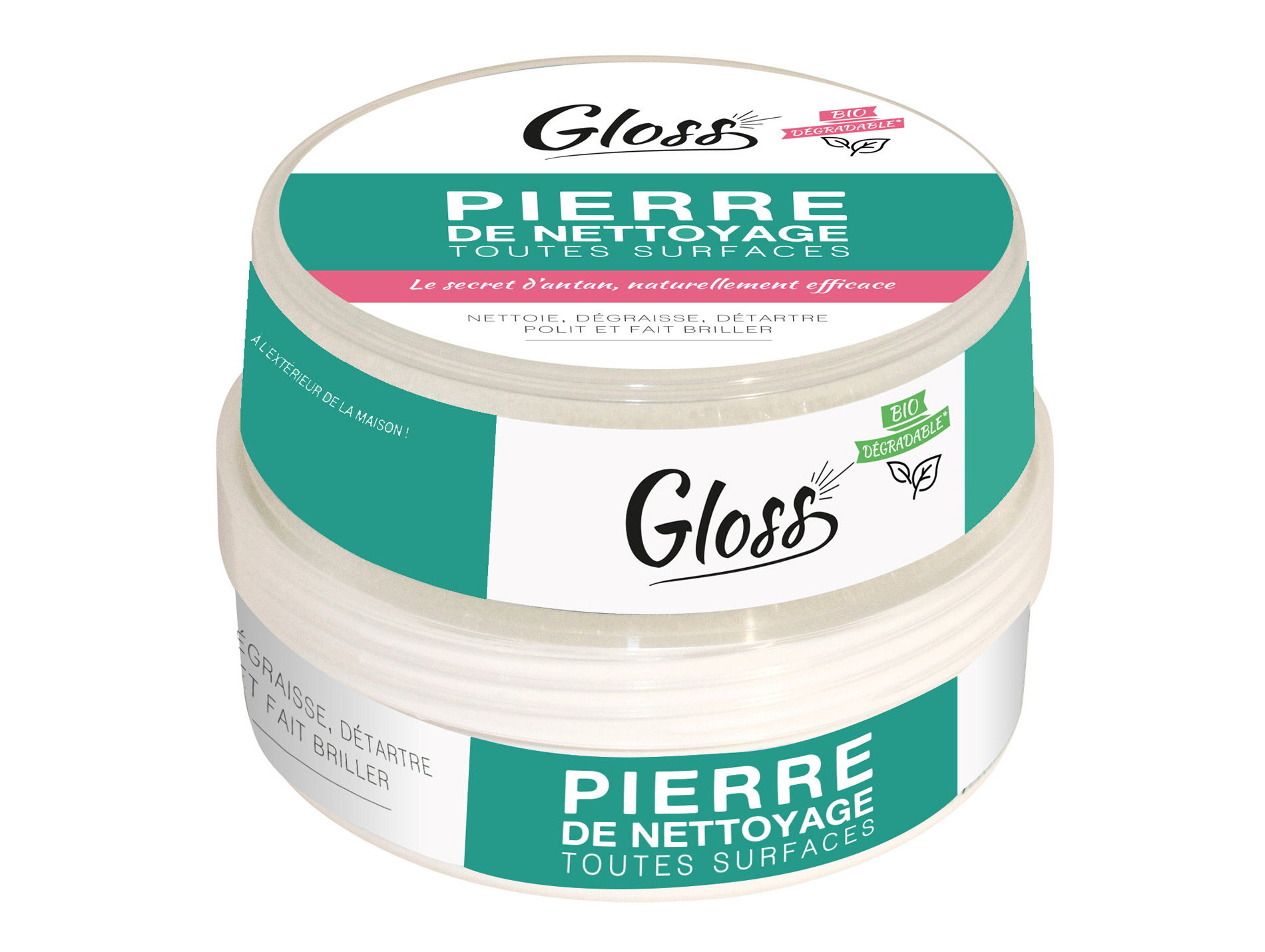 Pierre de nettoyage à l'argile GLOSS 300g