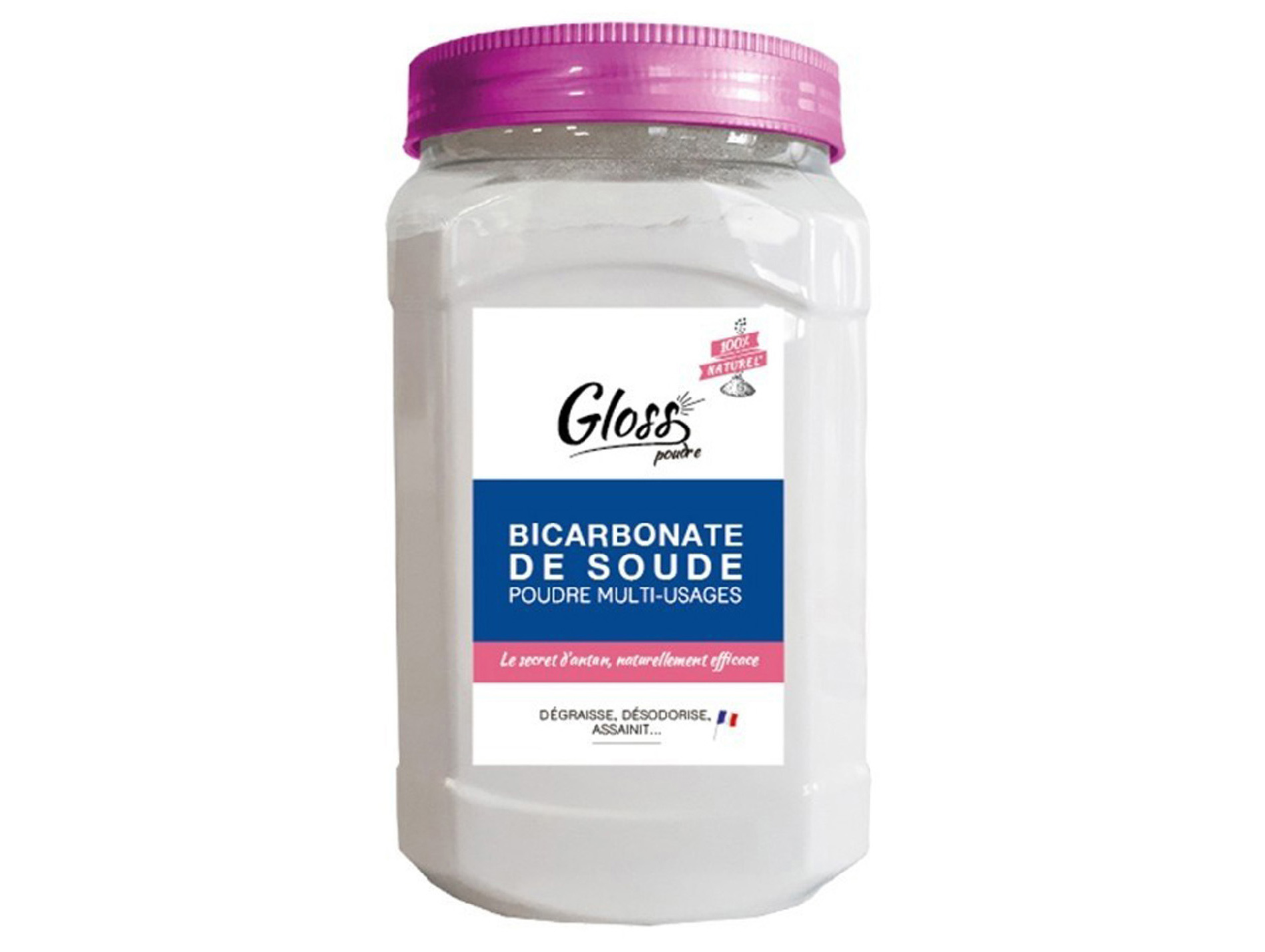 Bicarbonate de soude en poudre GLOSS 1kg