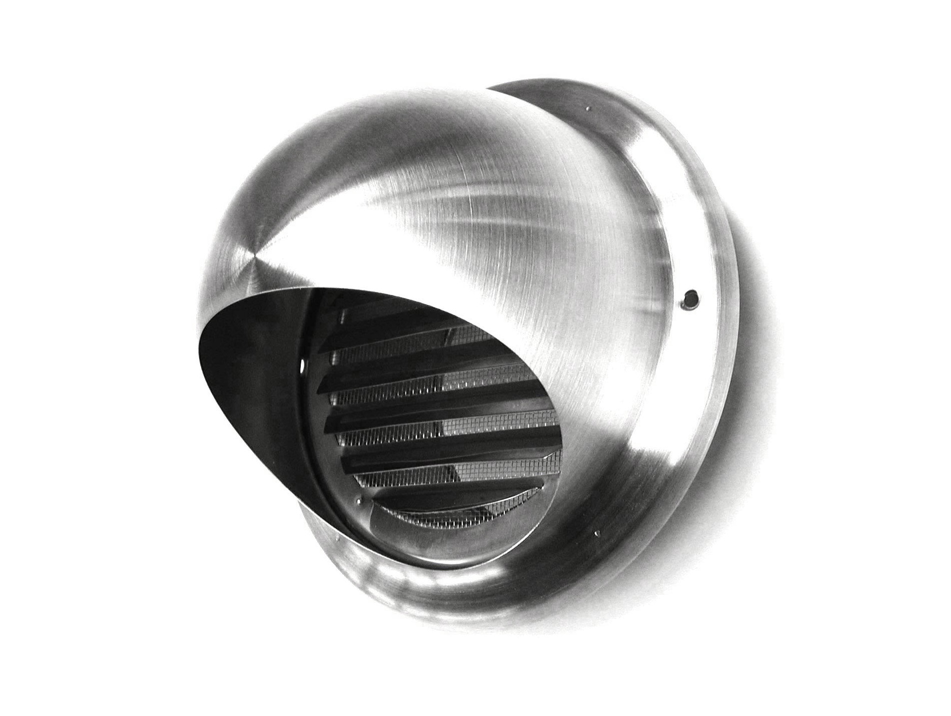 Grille en inox Ø100mm