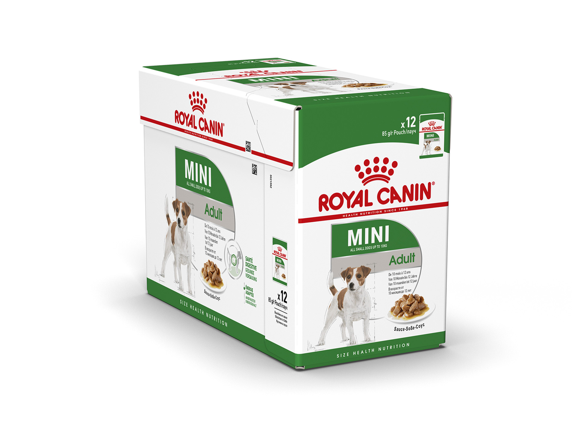 Pâtée petit chien adultes CANIN CANIN 12x85g