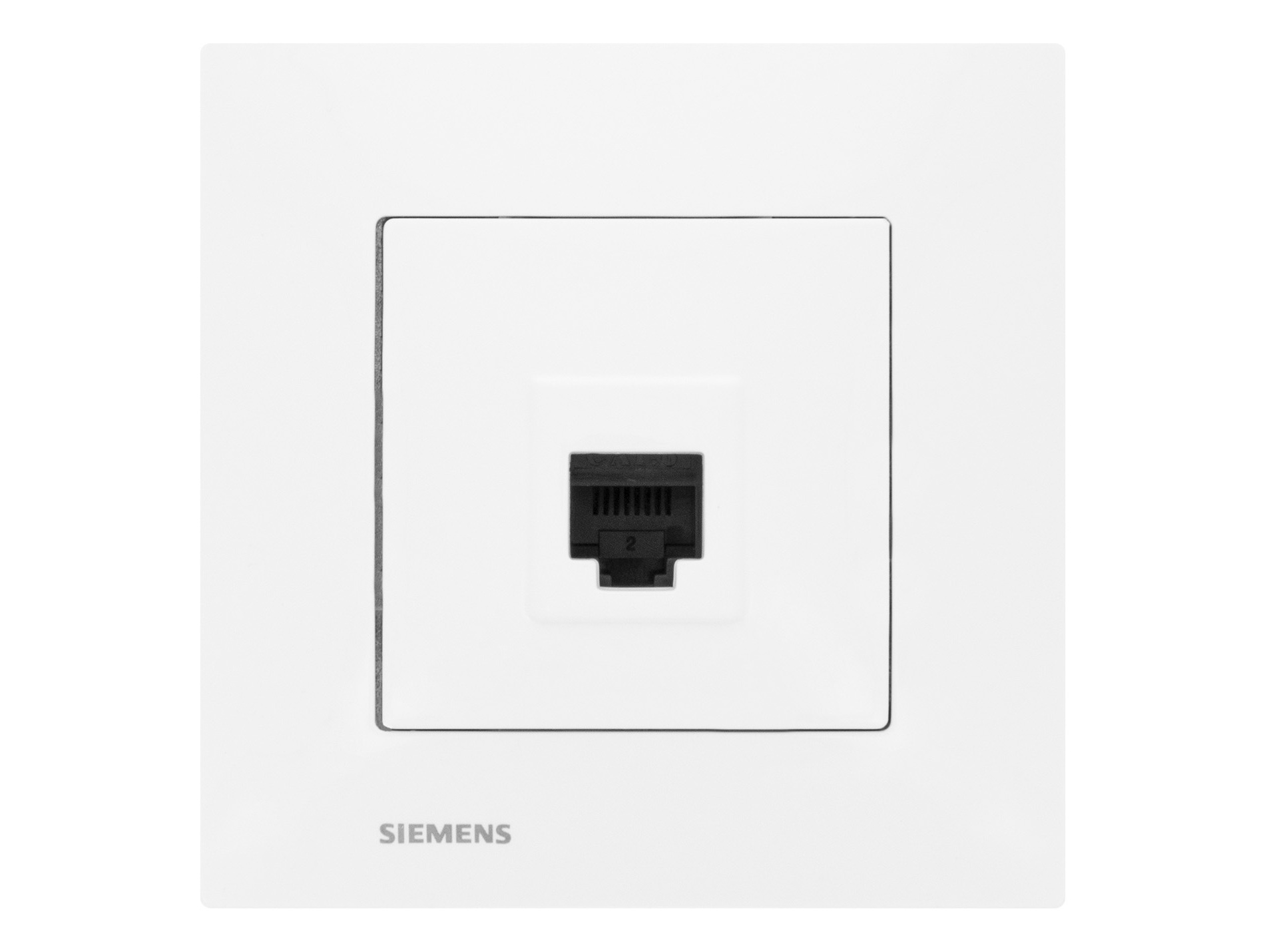 Prise réseau RJ45 SIEMENS Delta Viva Blanc