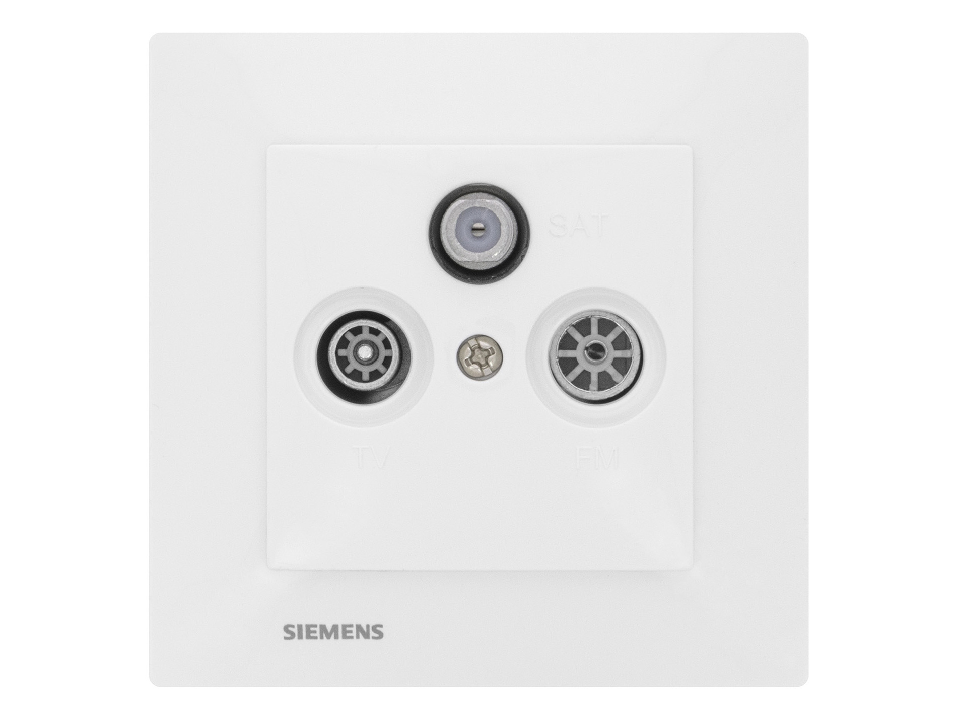 Prise TV / FM / SAT SIEMENS Delta Viva Blanc