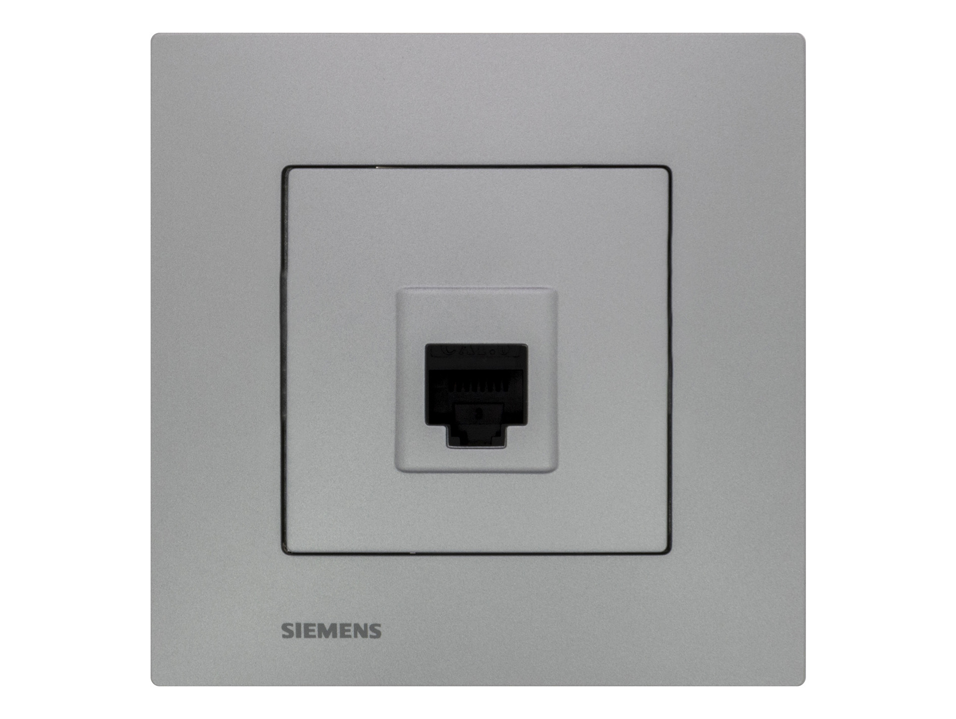 Prise réseau RJ45 SIEMENS Delta Viva Silver