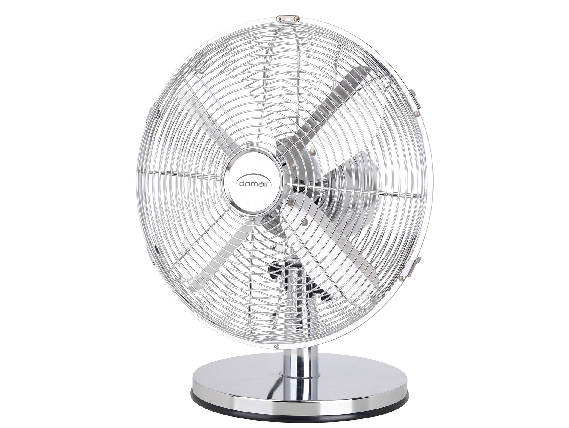 Ventilateur table chromé 40W 30cm