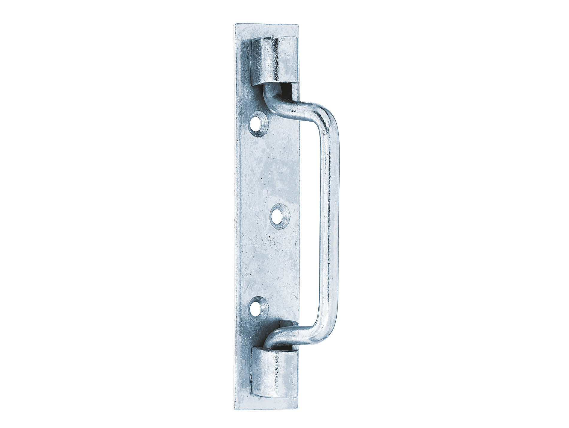 Poignée porte St Etienne acier zingué 142x30mm GAH ALBERTS