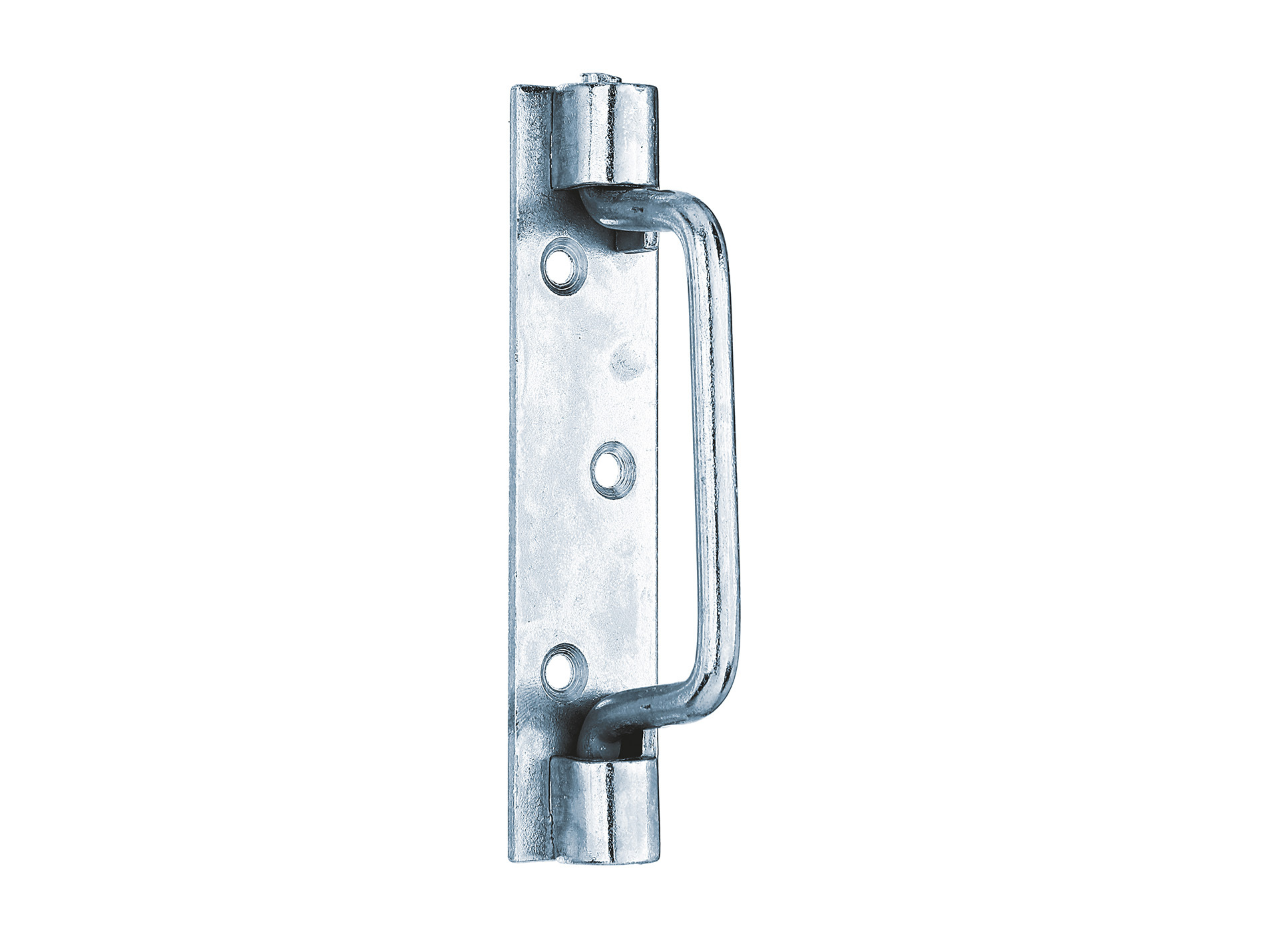 Poignée porte St Etienne acier zingué 127x30mm GAH ALBERTS