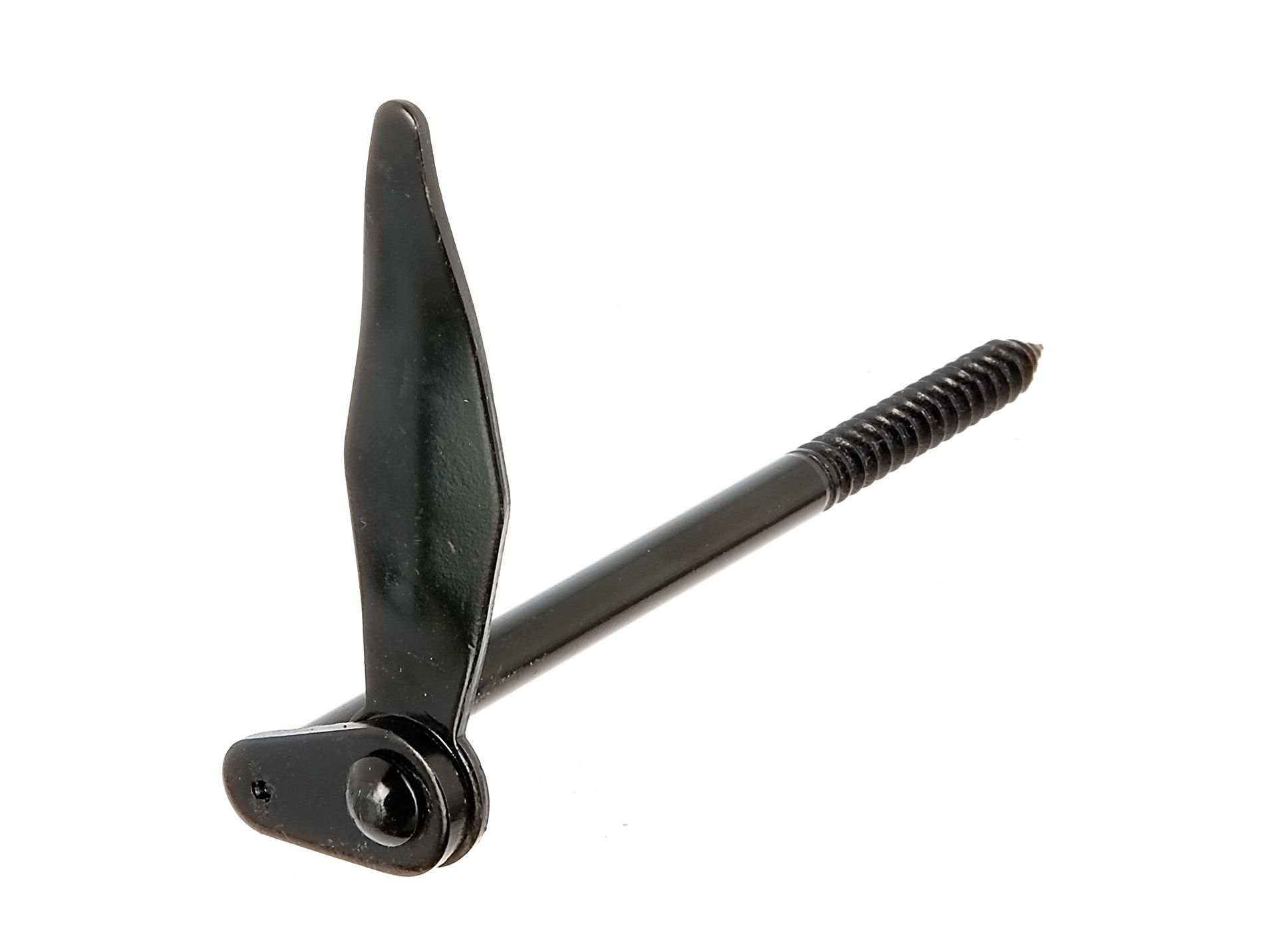 Arrêt de volet type Marseillais noir à visser 180mm GAH ALBERTS