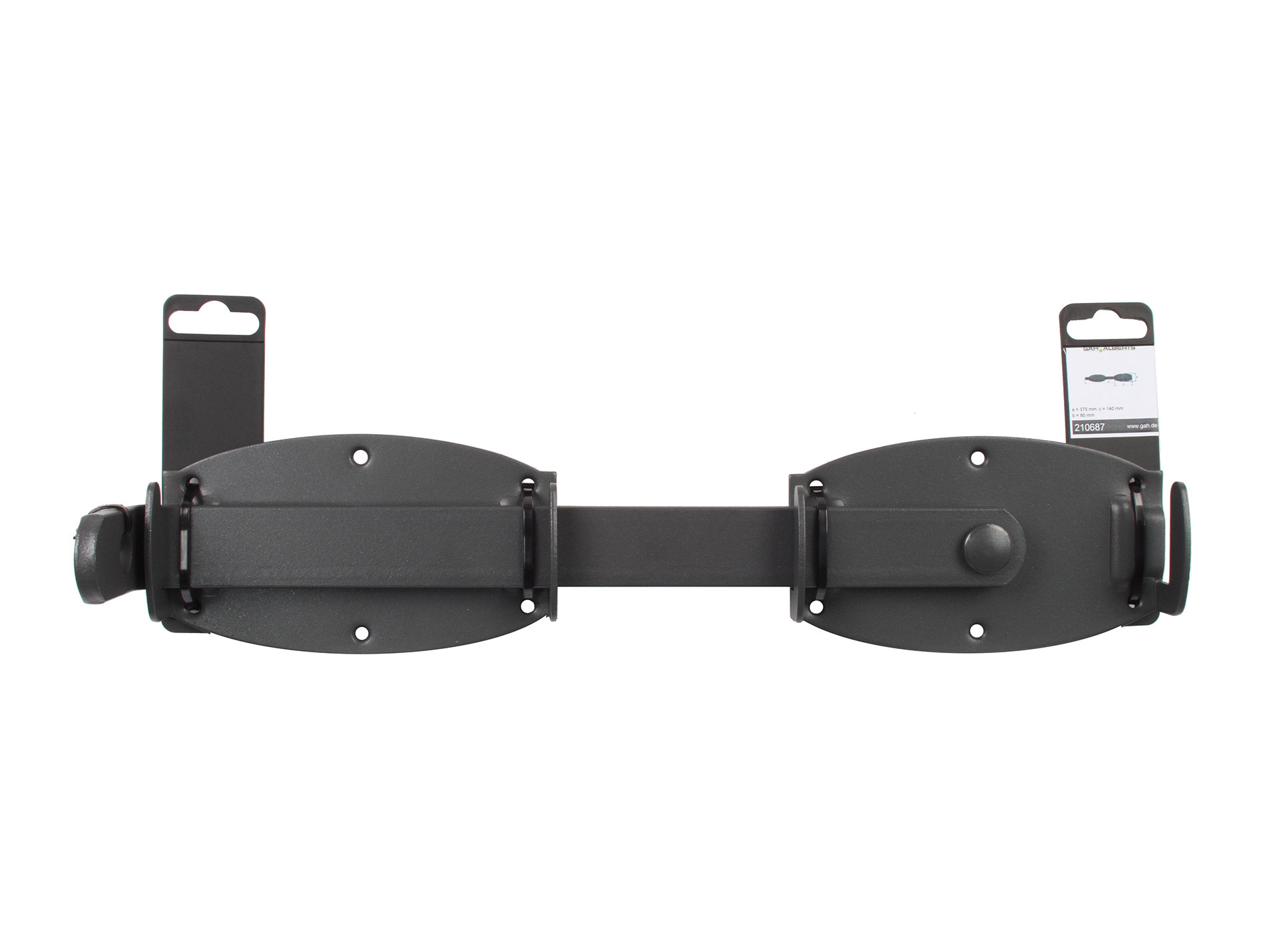 Verrou pour portail 375mm GAH ALBERTS