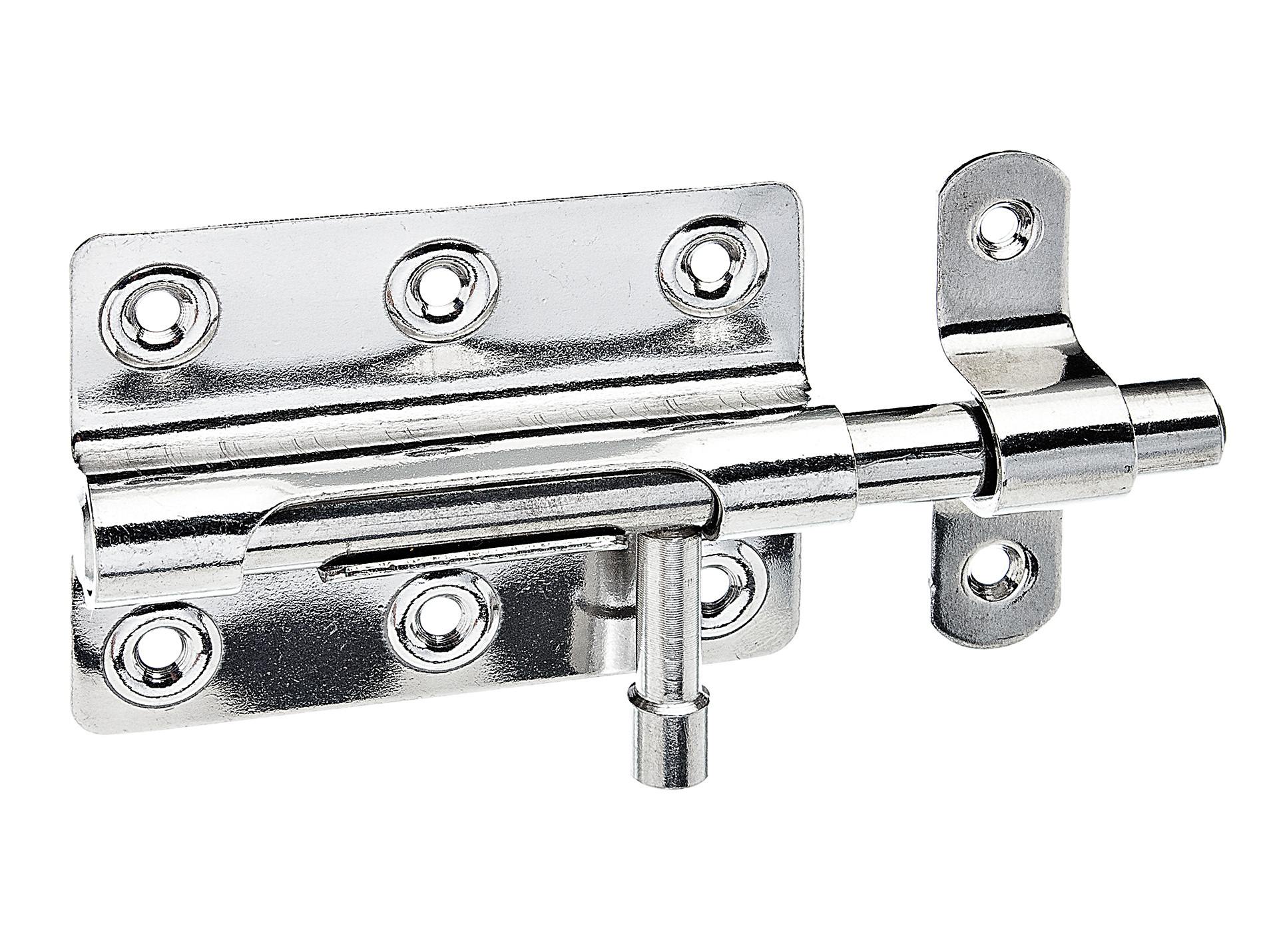 Verrou de box bouton acier inoxydable 122mm ø11mm GAH ALBERTS