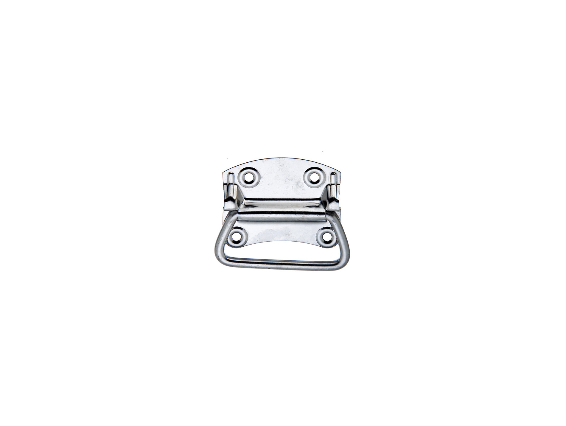 Poignée de malle inox 92x82x12mm