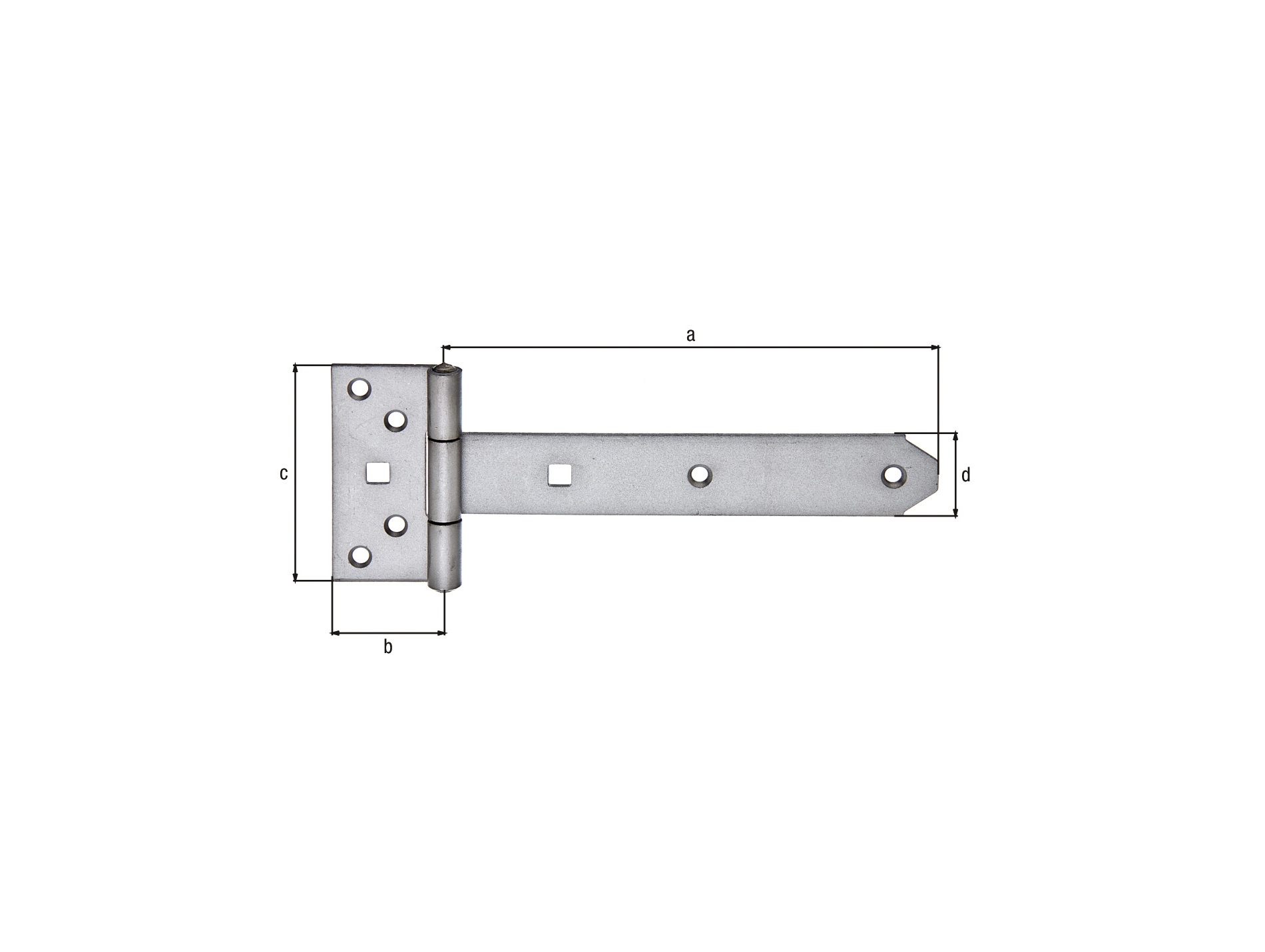 Penture anglaise inox 191,5mm GAH ALBERTS