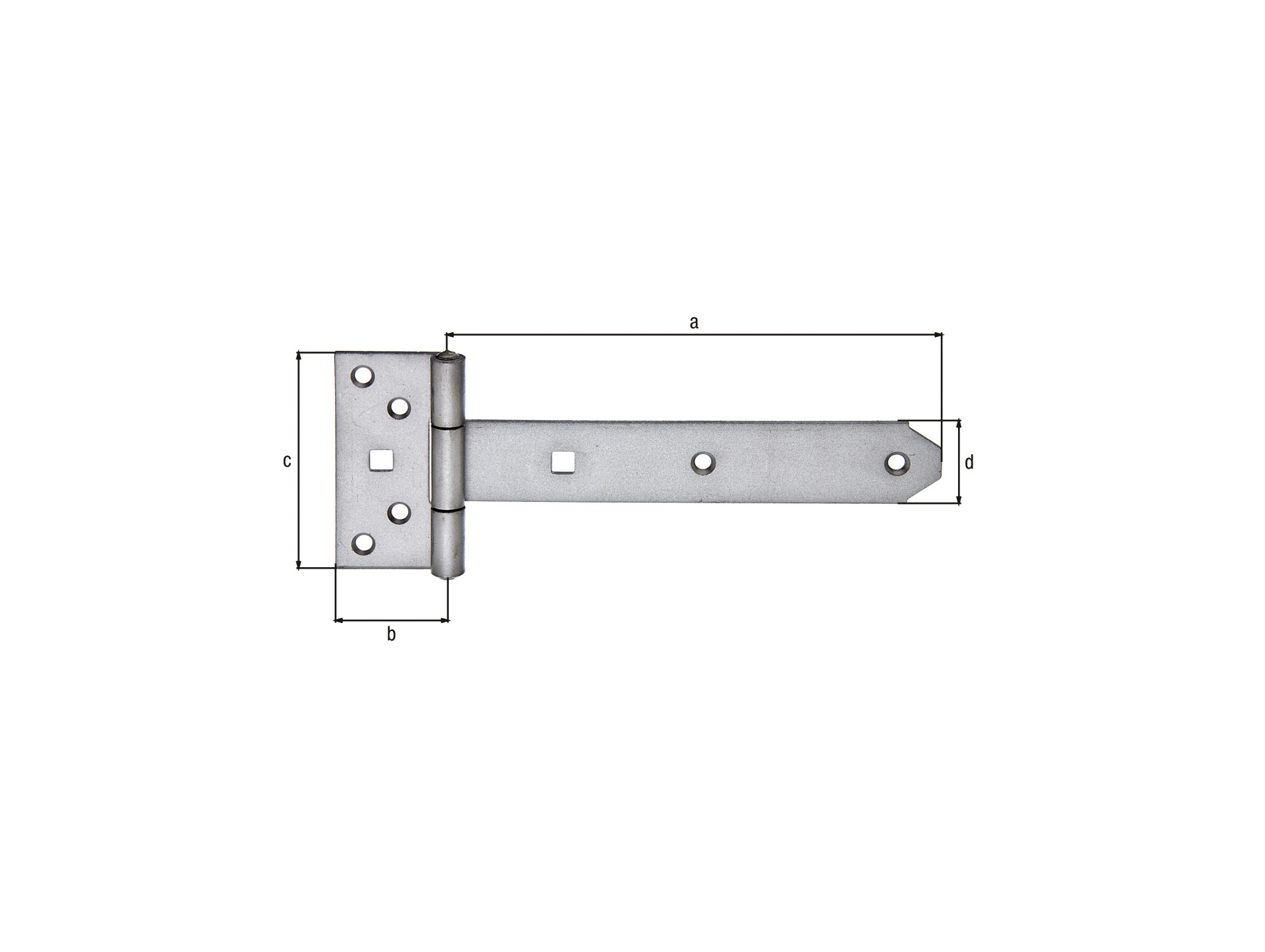 Penture anglaise inox 242mm GAH ALBERTS