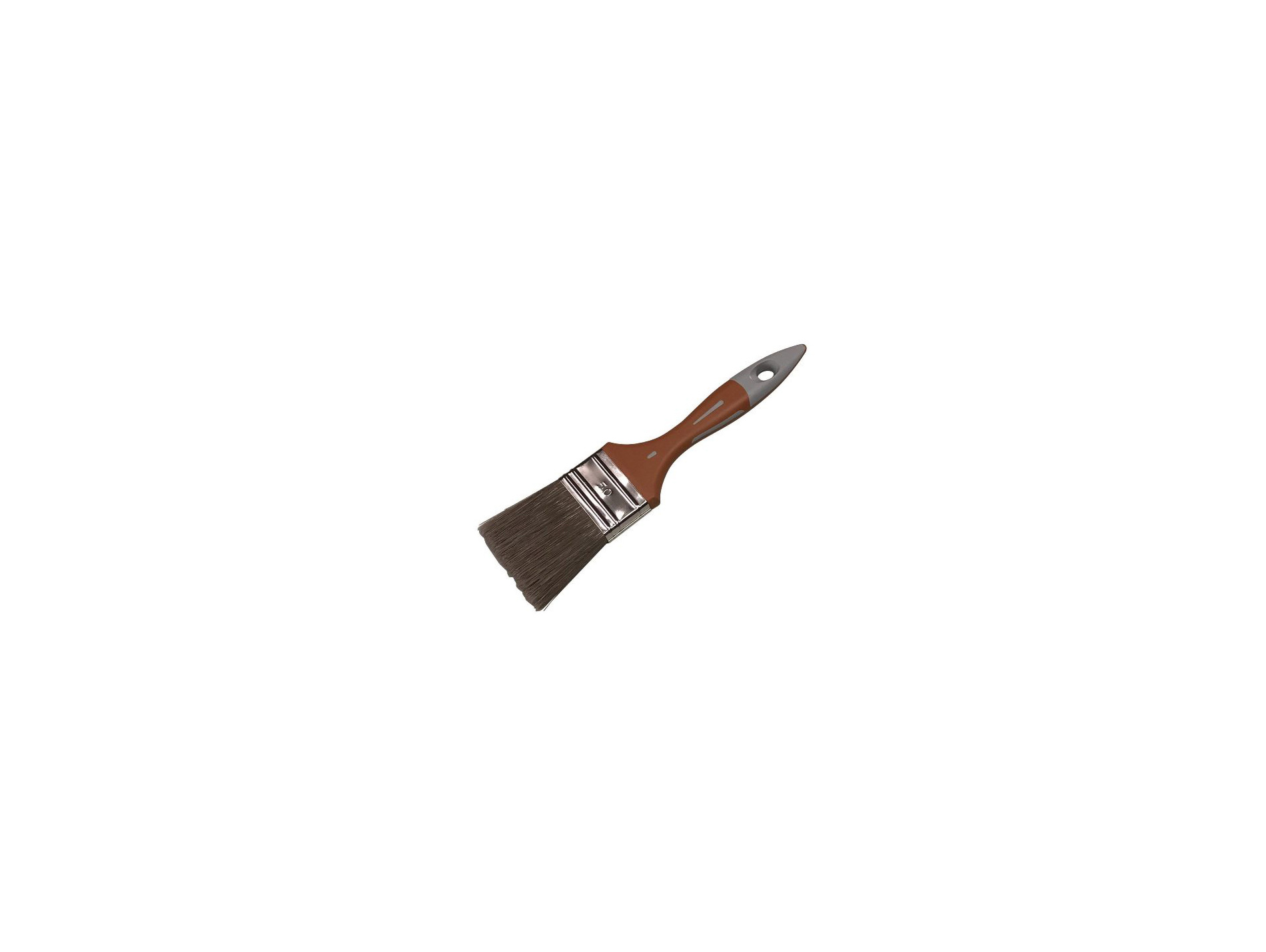 Pinceau plat SAVY bi-matière lasure L.40mm