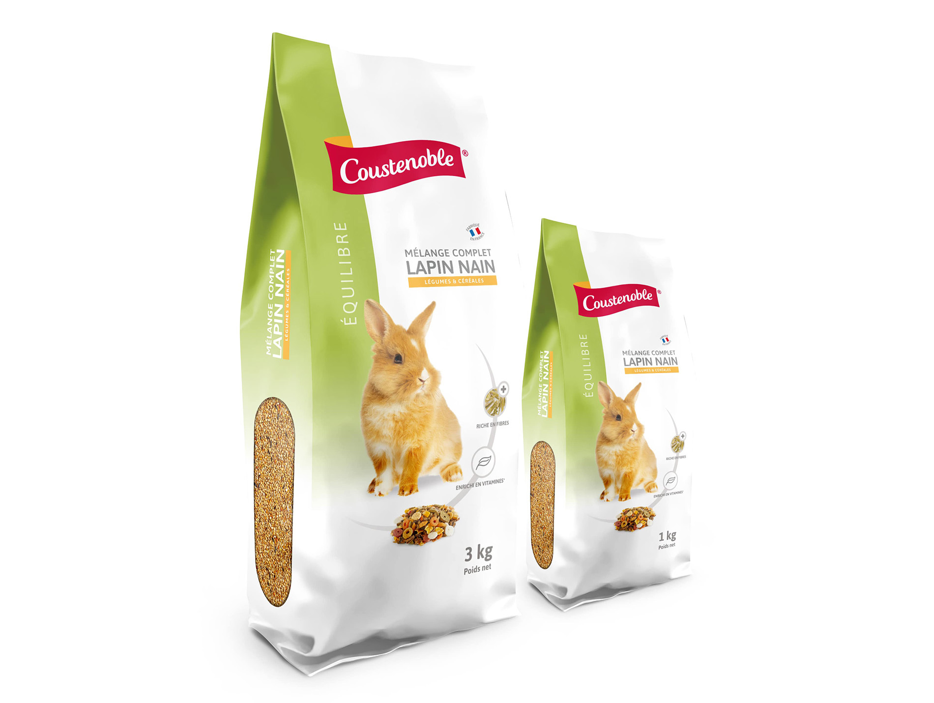 Aliment Equilibre lapin nain 3kg