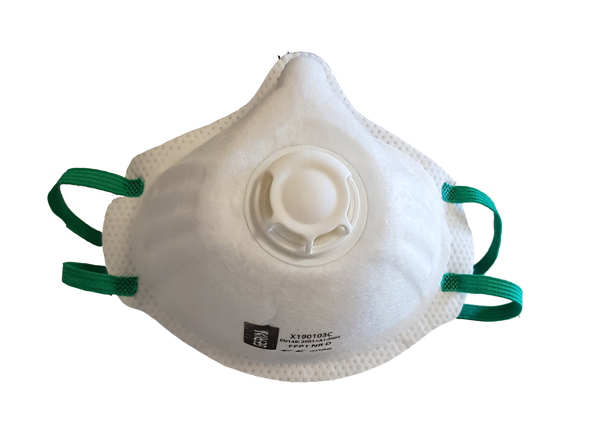 Masque GERIN anti-poussières avec soupape FFP1 x3