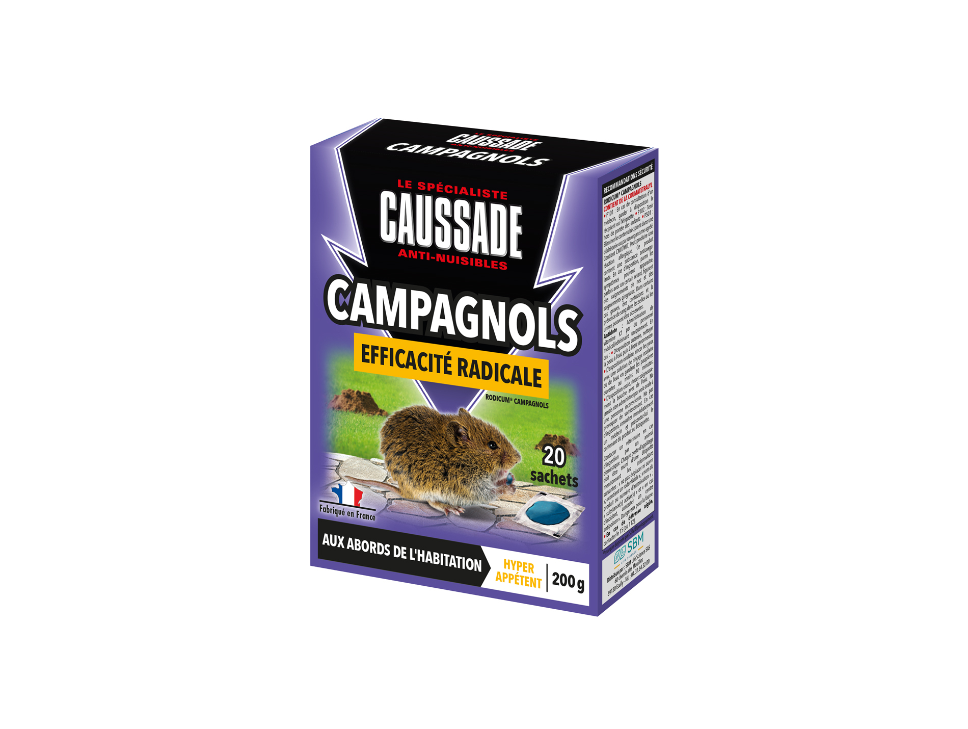 CAMPAGNOLS PATES 200 G CAUSSADE