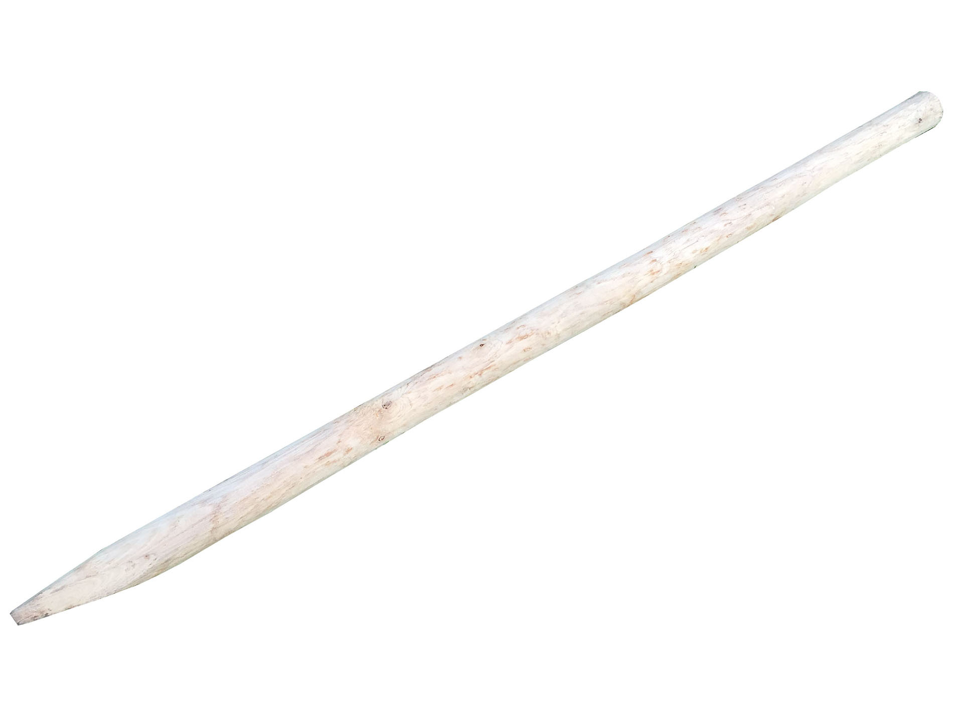 Piquet bois écorcé et pointé en châtaignier SOLID Ø6/8cm H.1,8m