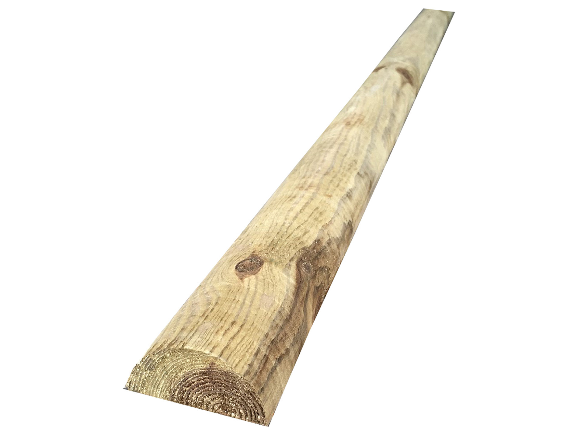 Demi-rondins bois SOLID Ø70mm L.2,5m