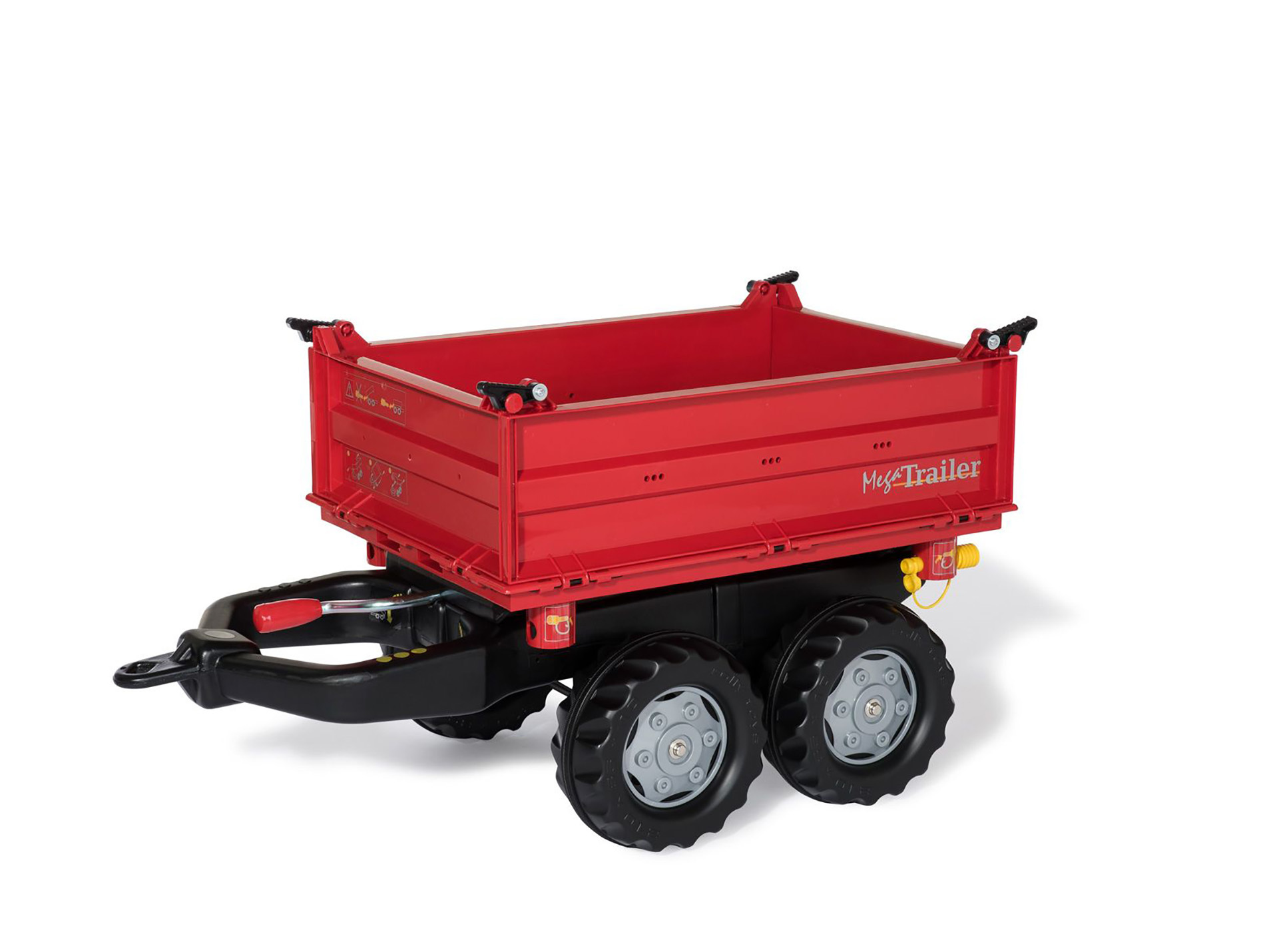 Remorque basculante ROLLY TOYS Mega Trailer rouge