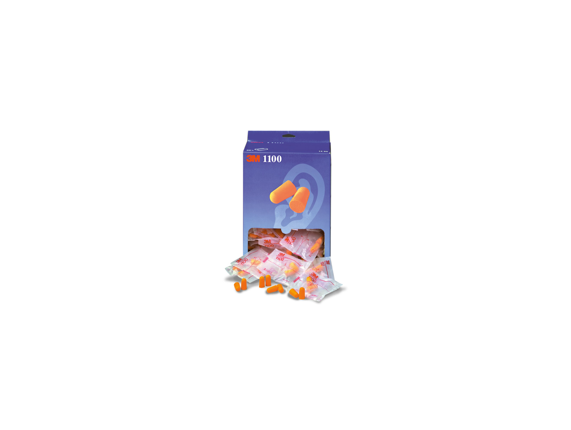 Boite de 200 paires de bouchons d'oreilles