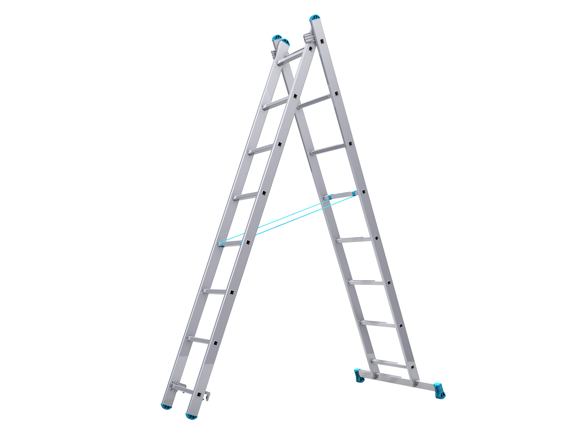 Echelle transformable 2 plans alu 4,60m ARTUB