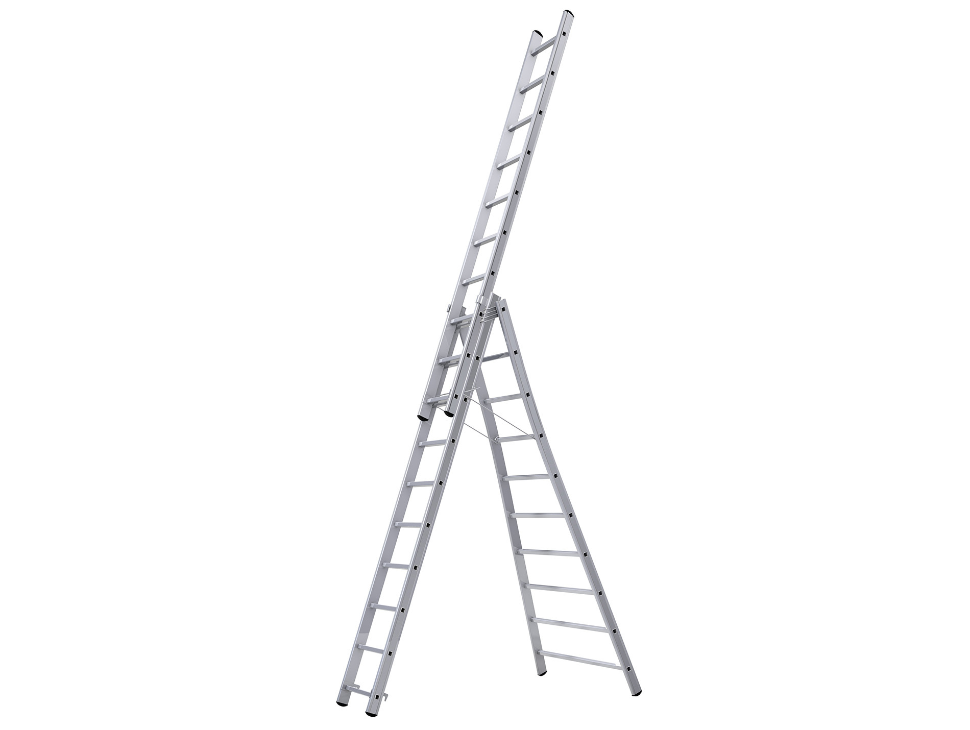 Echelle transformable Ultra pro 3 plans alu 7,71m ARTUB