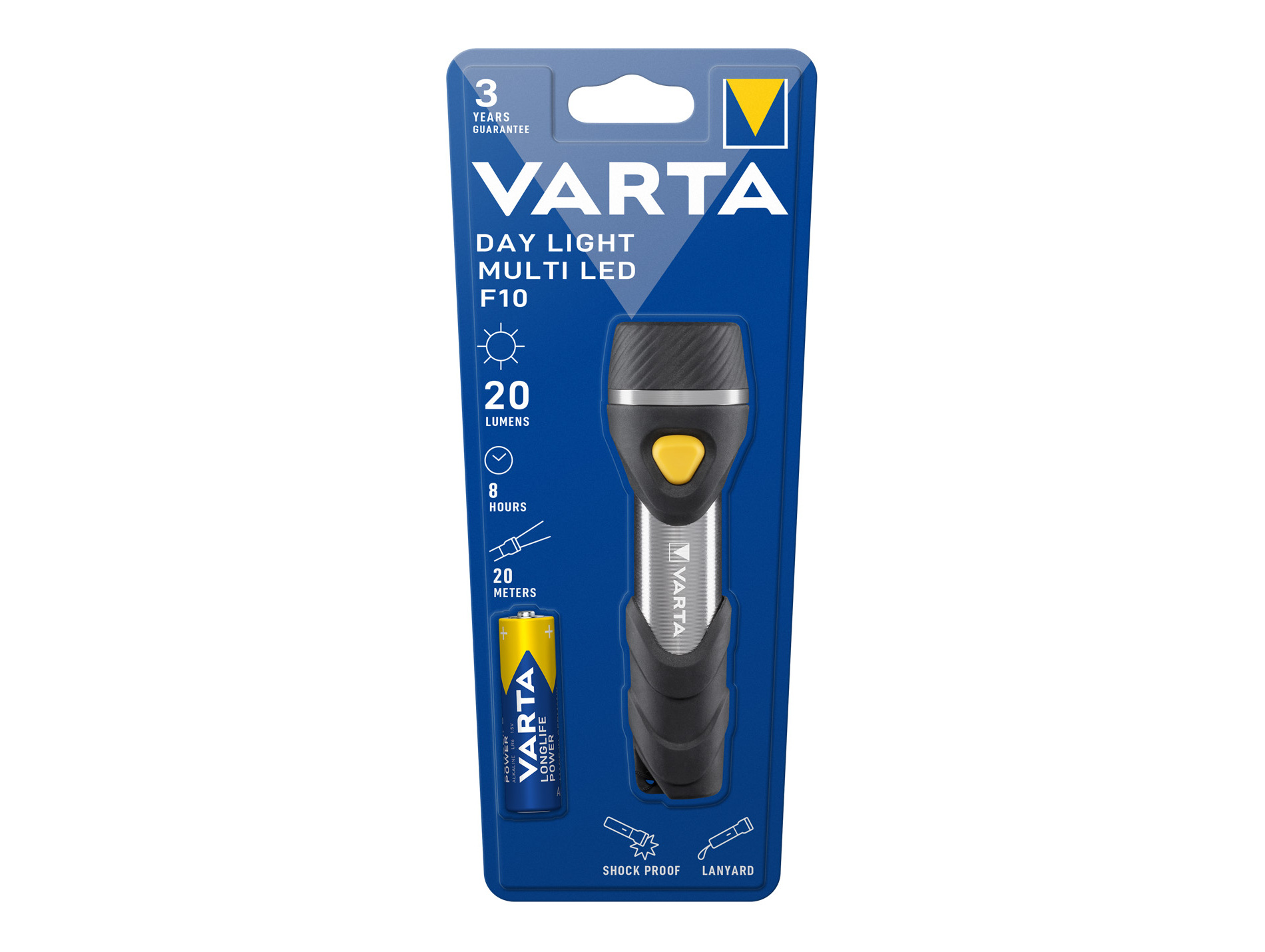 Lampe torche VARTA New Day Light 20lm
