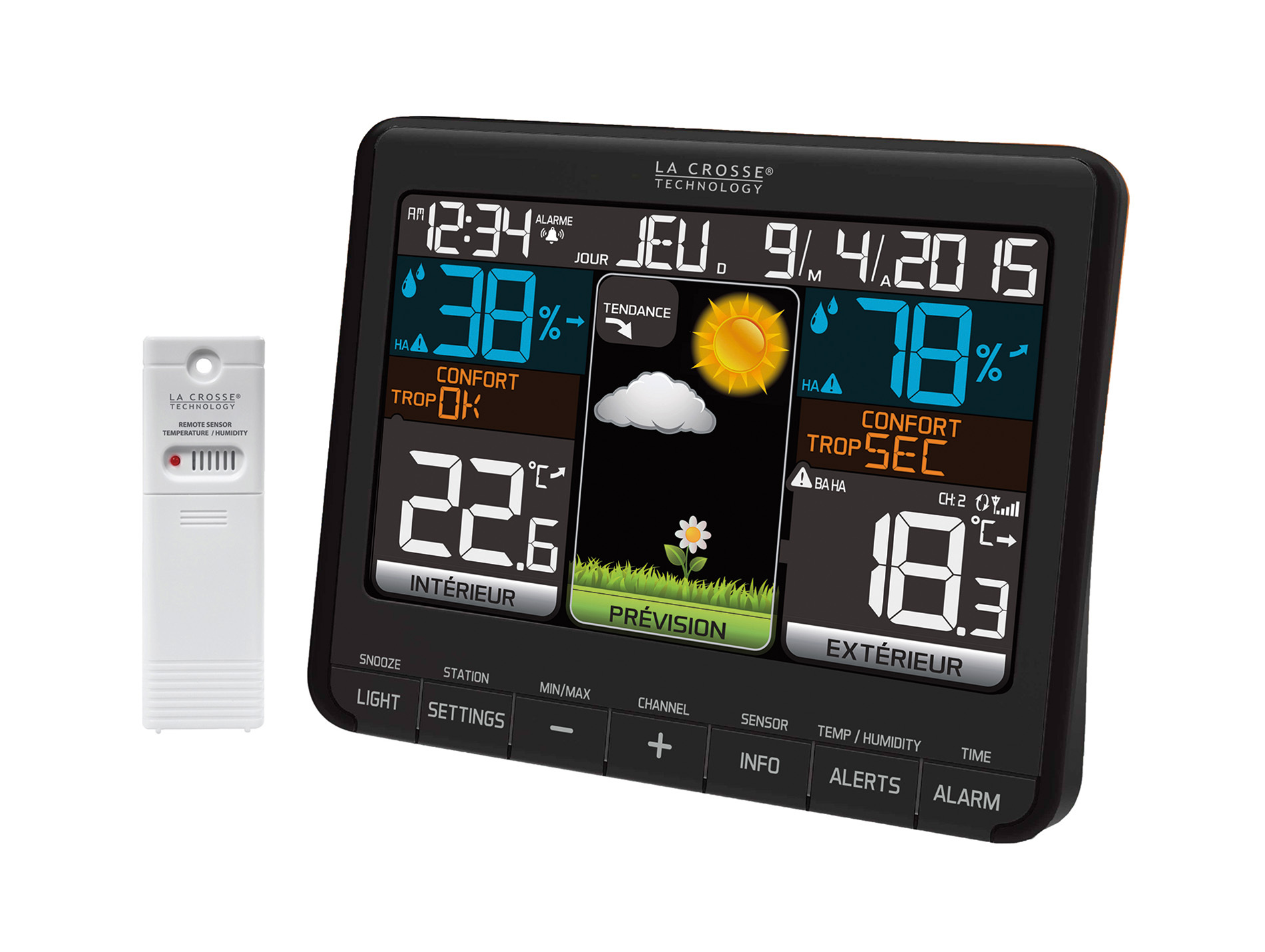 Station météo Lacrosse® Technology
