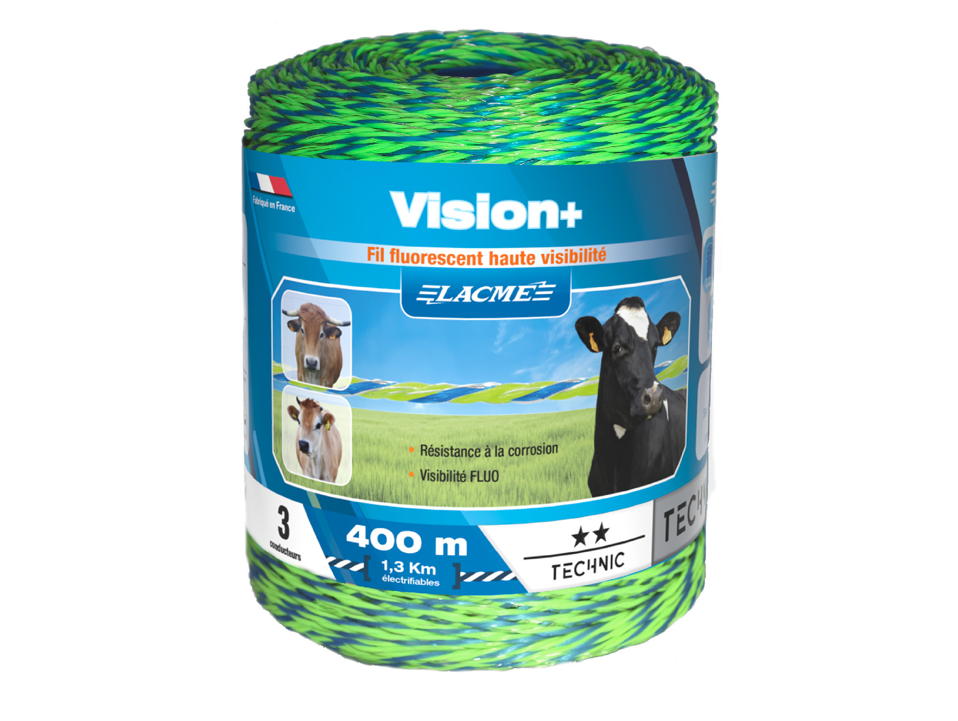 Fil Vision+ LACME 3xØ0,2mm L.400m