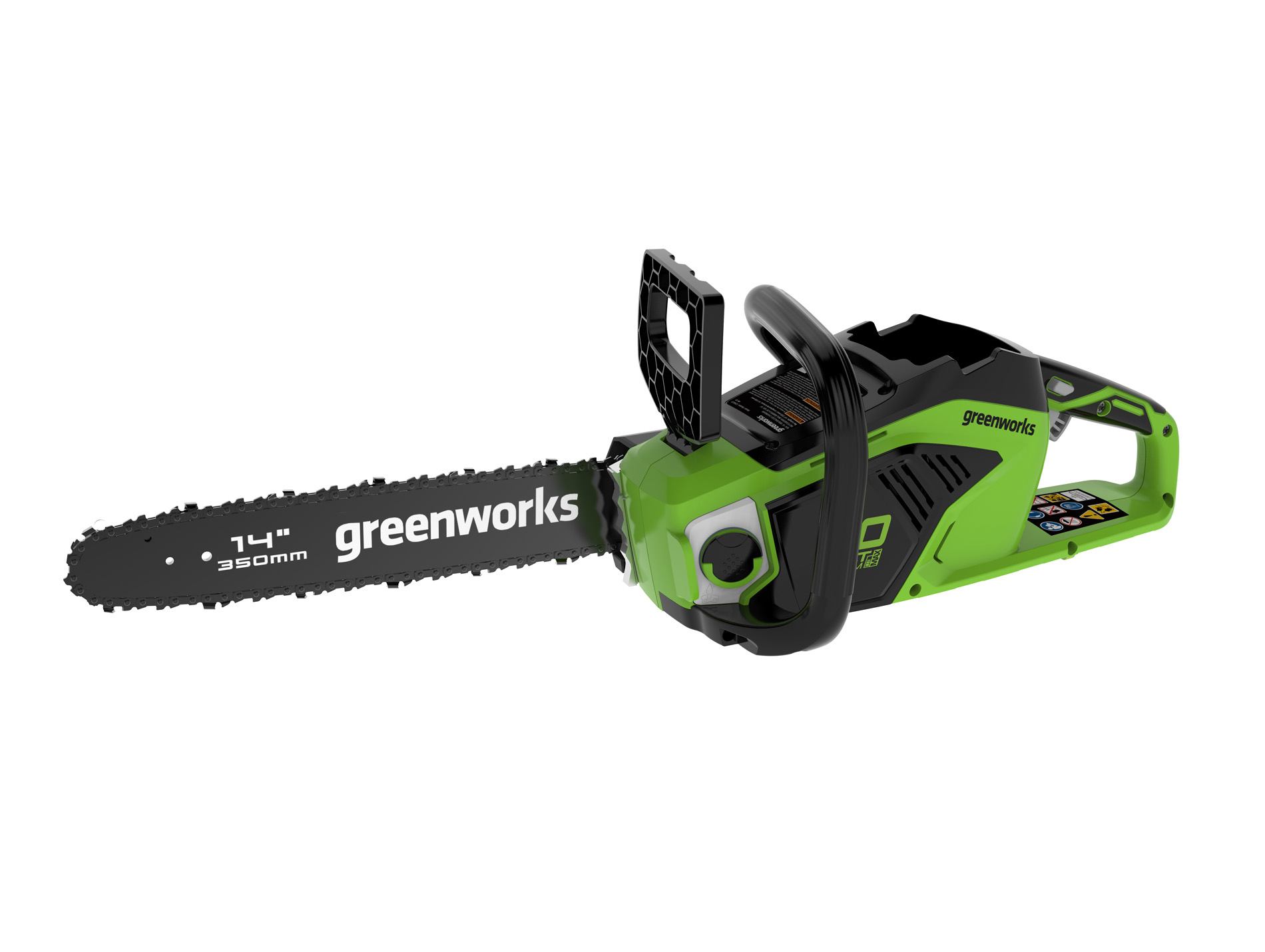 Tronçonneuse à batterie GREENWORKS GD40CS15 l.35cm 40V