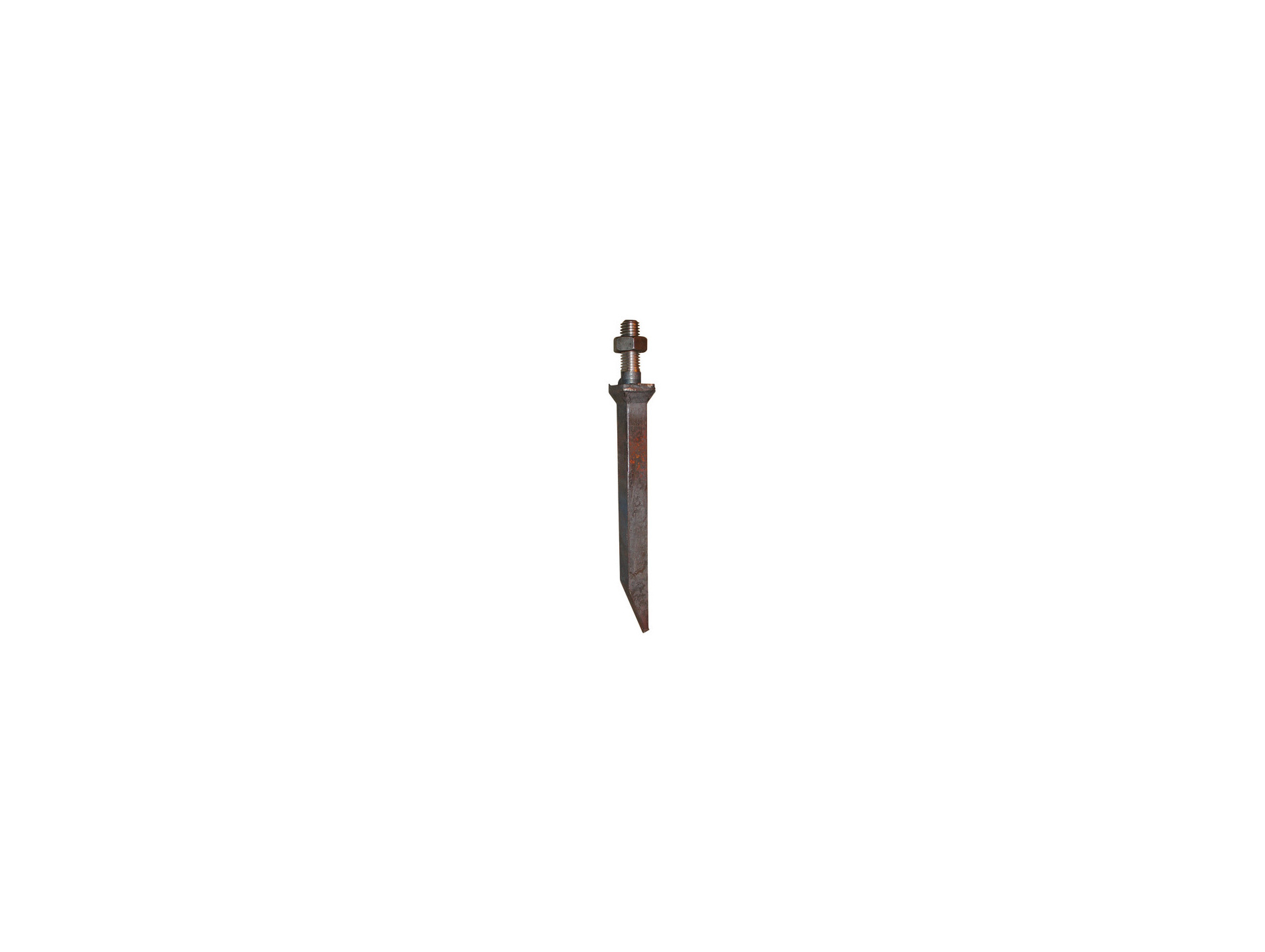 Dent herse 240x25mm filetage 50x22mm