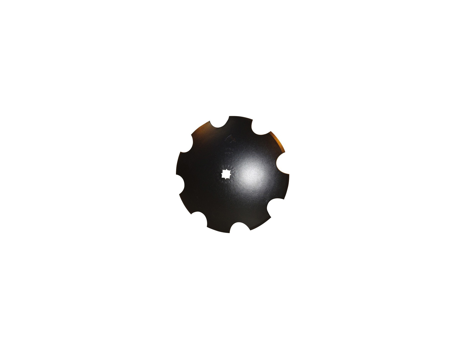 Disque déchaumage Ø460x3,5mm adaptable crénelé