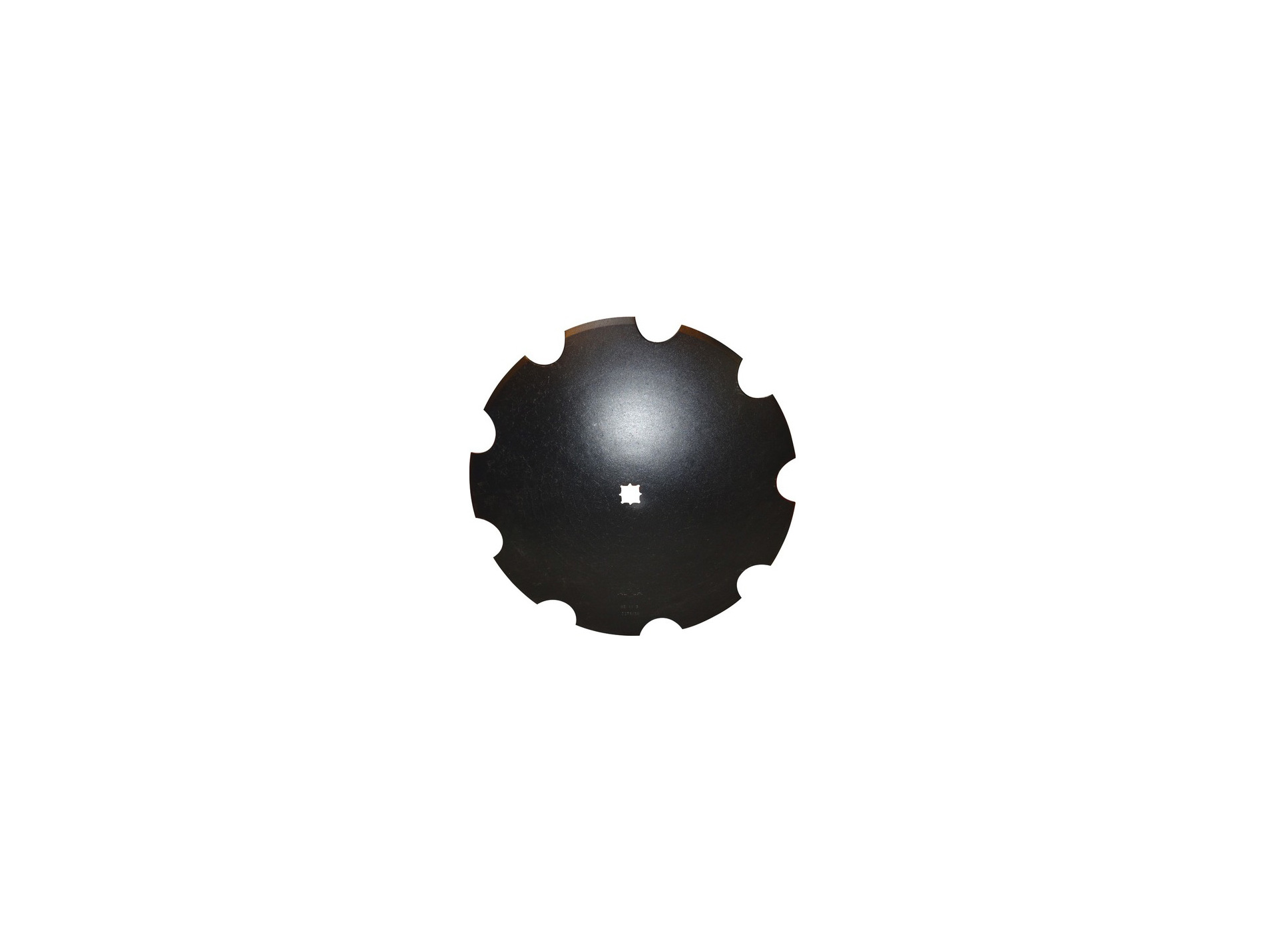 Disque déchaumage KVERNELAND Ø510x4mm adaptable crénelé