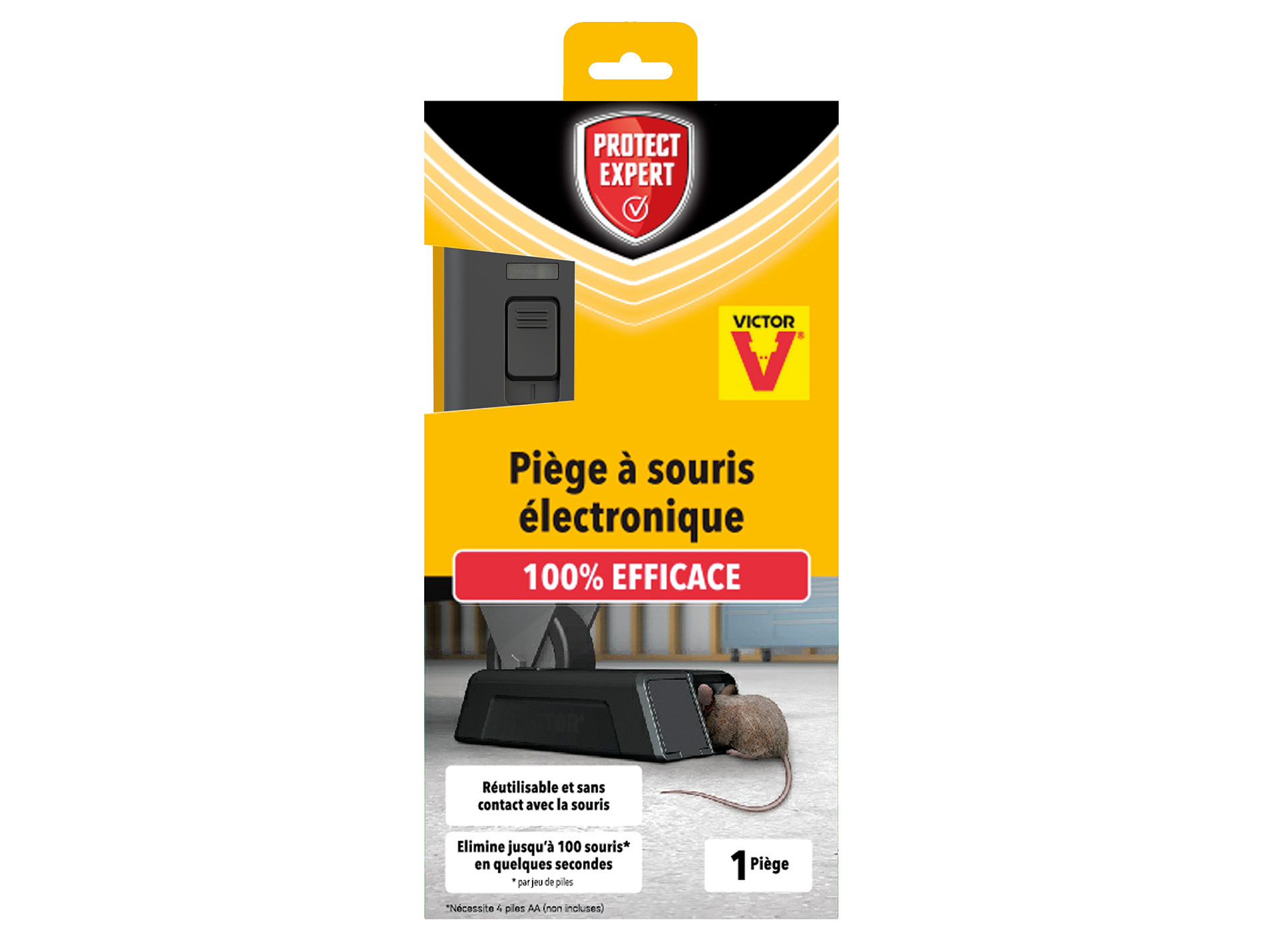 Piège à souris PROTECT EXPERT électronique