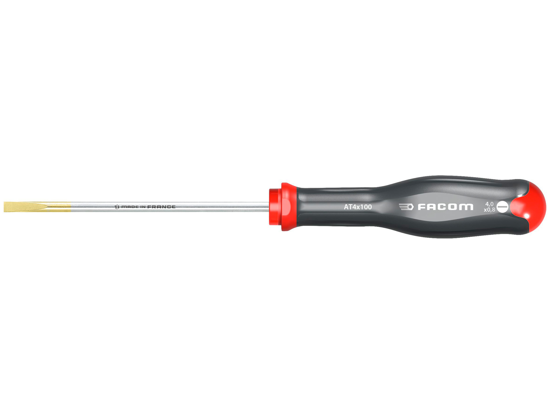 Tournevis FACOM Protwist plat fraisée 4x100