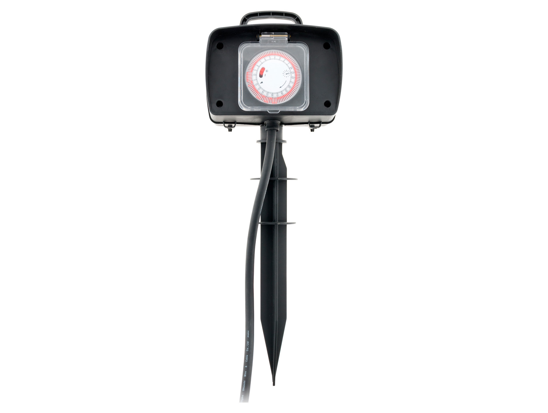 Piquet de jardin 2P+T avec câble HO7RN-F 3G1,5