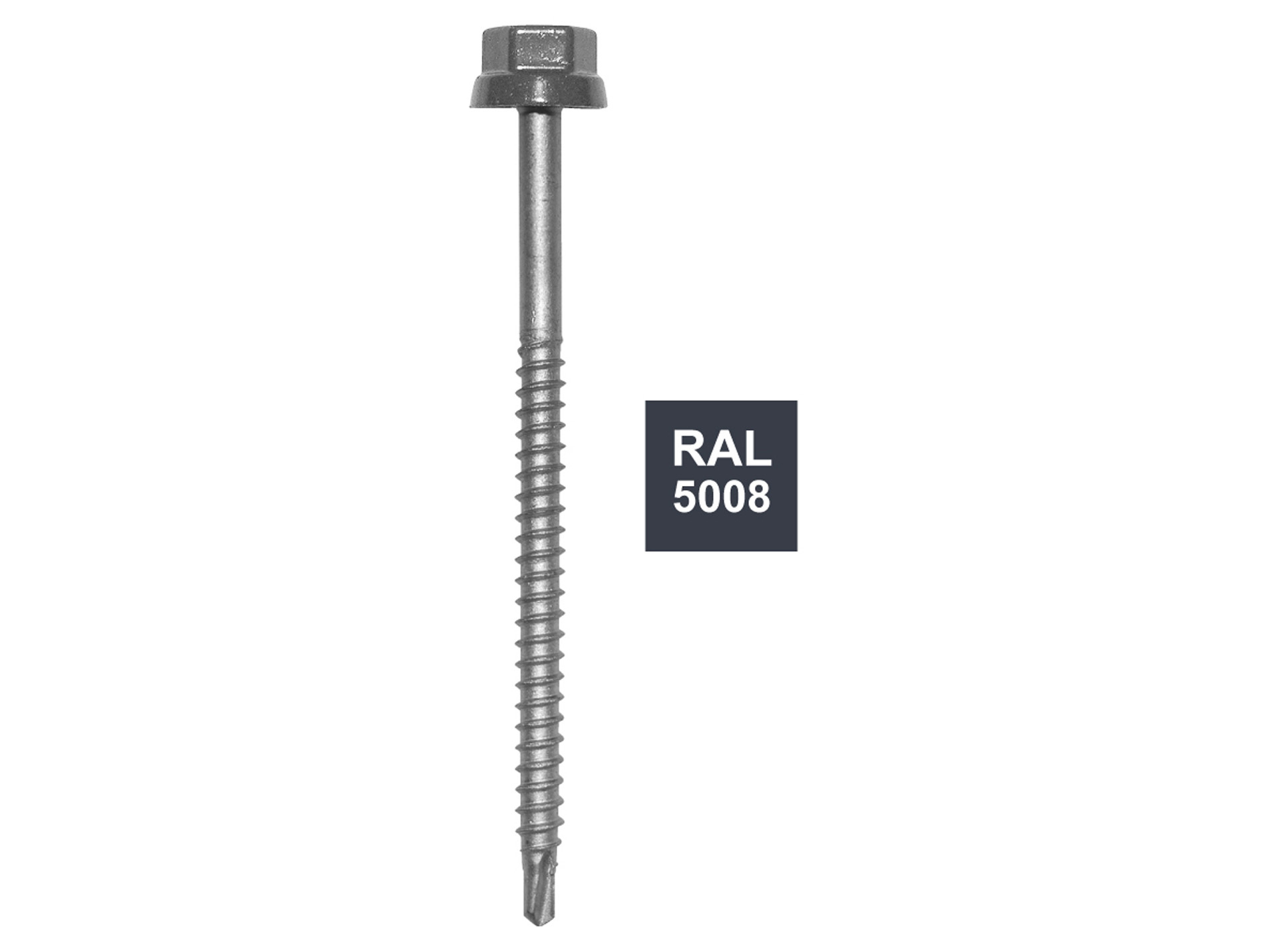 Kit de fixation Zacrovis bois + Vulco ETANCO x50 bleu gris