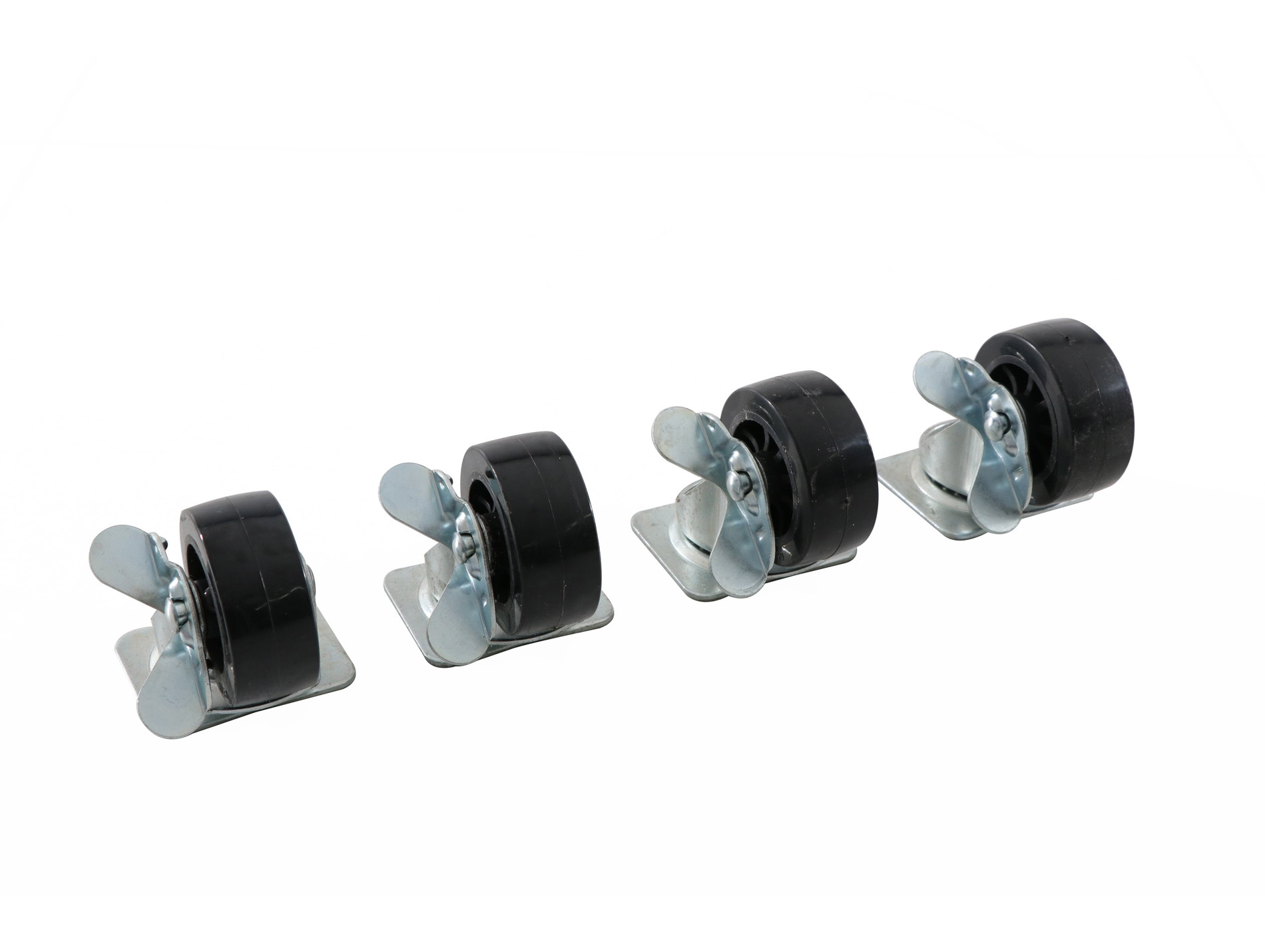Roues pour base de parasol déporté x4
